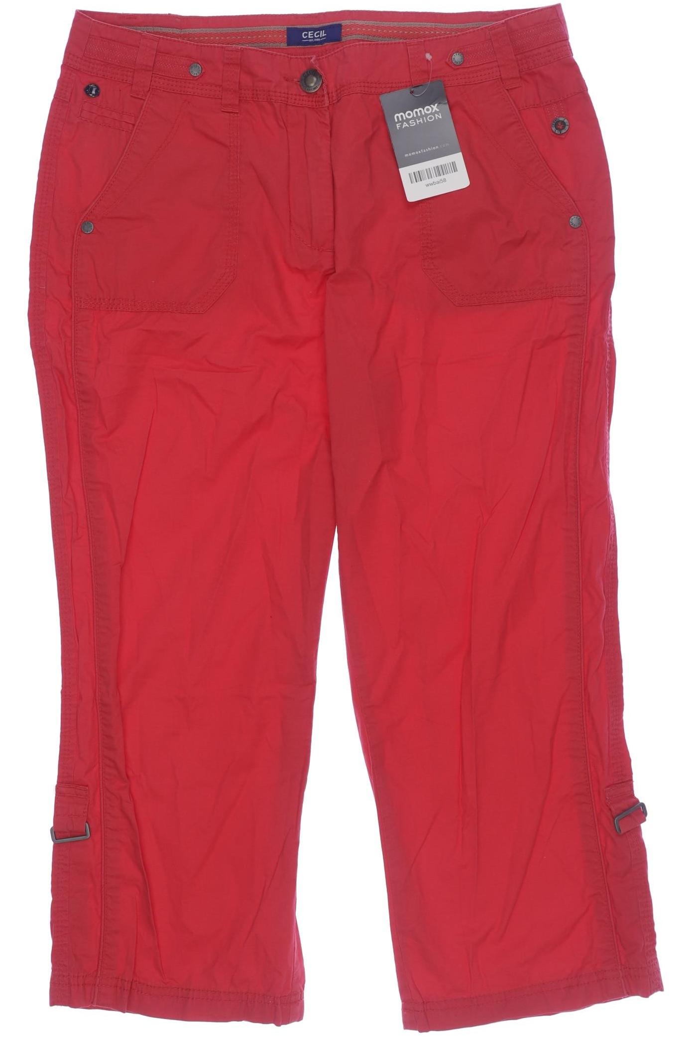 

Cecil Damen Stoffhose, rot, Gr. 28