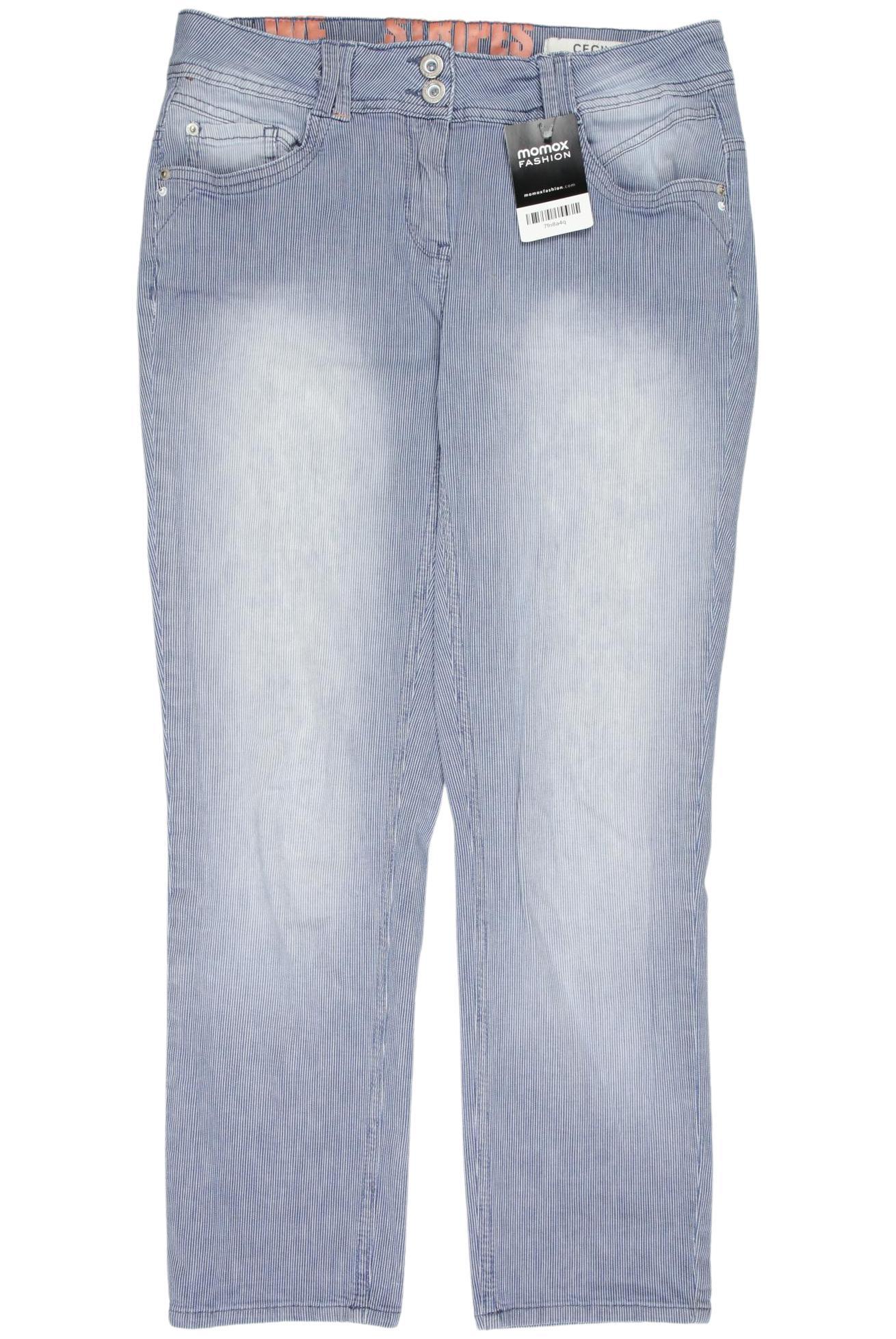 

Cecil Damen Stoffhose, blau, Gr. 28