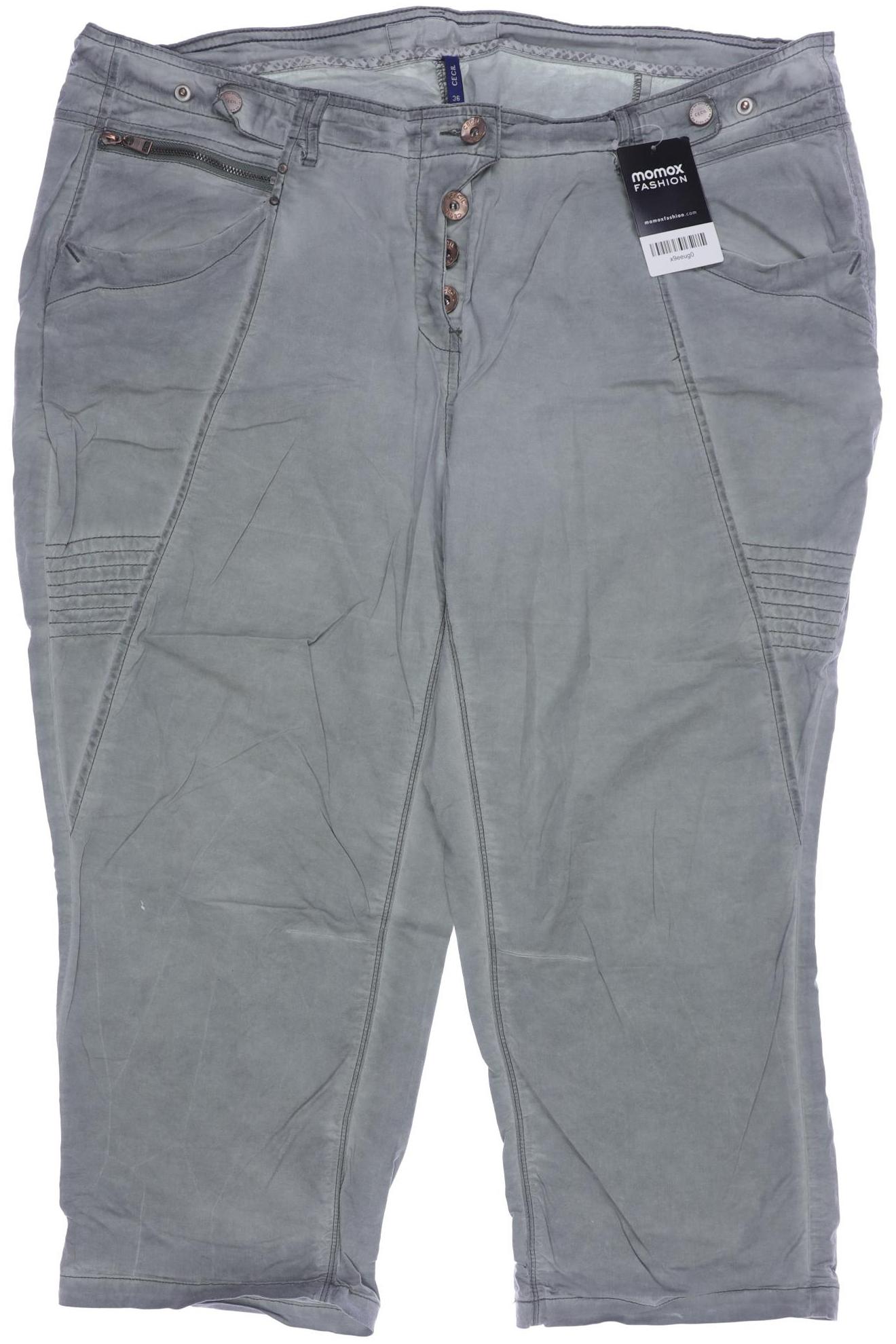 

Cecil Damen Stoffhose, hellgrün, Gr. 48