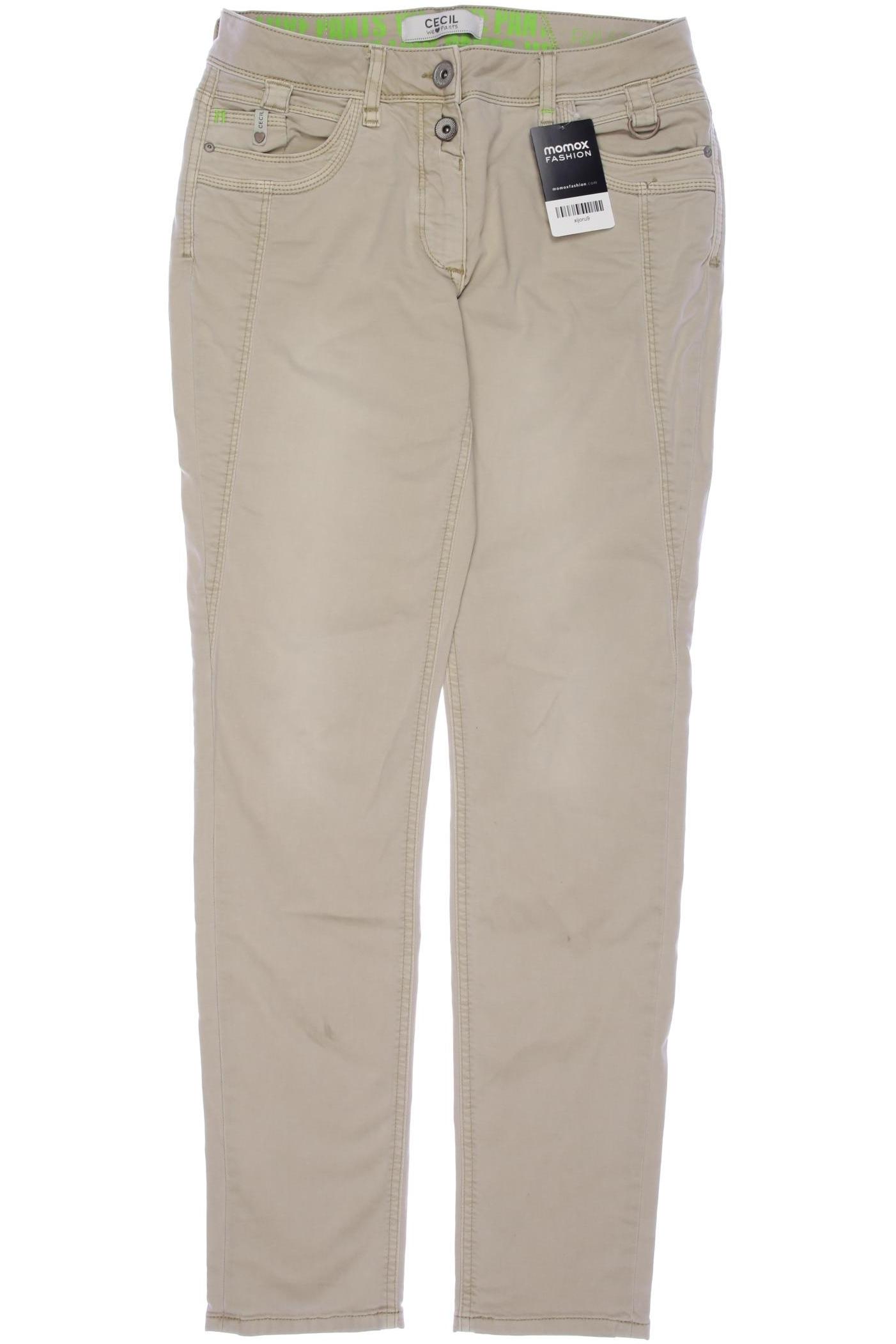 

Cecil Damen Stoffhose, beige, Gr. 27