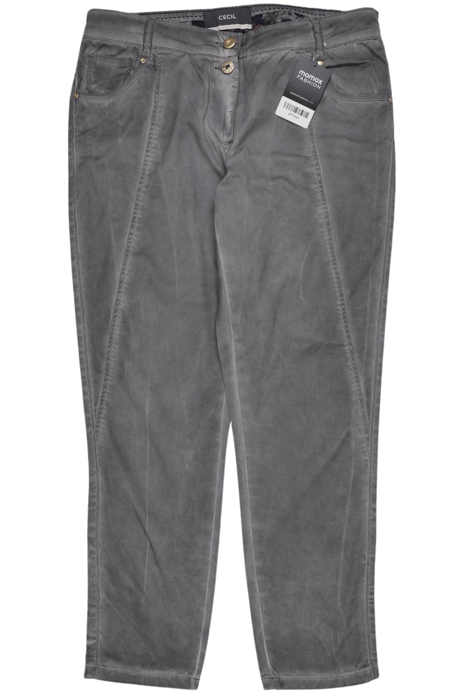

Cecil Damen Stoffhose, grau, Gr. 30