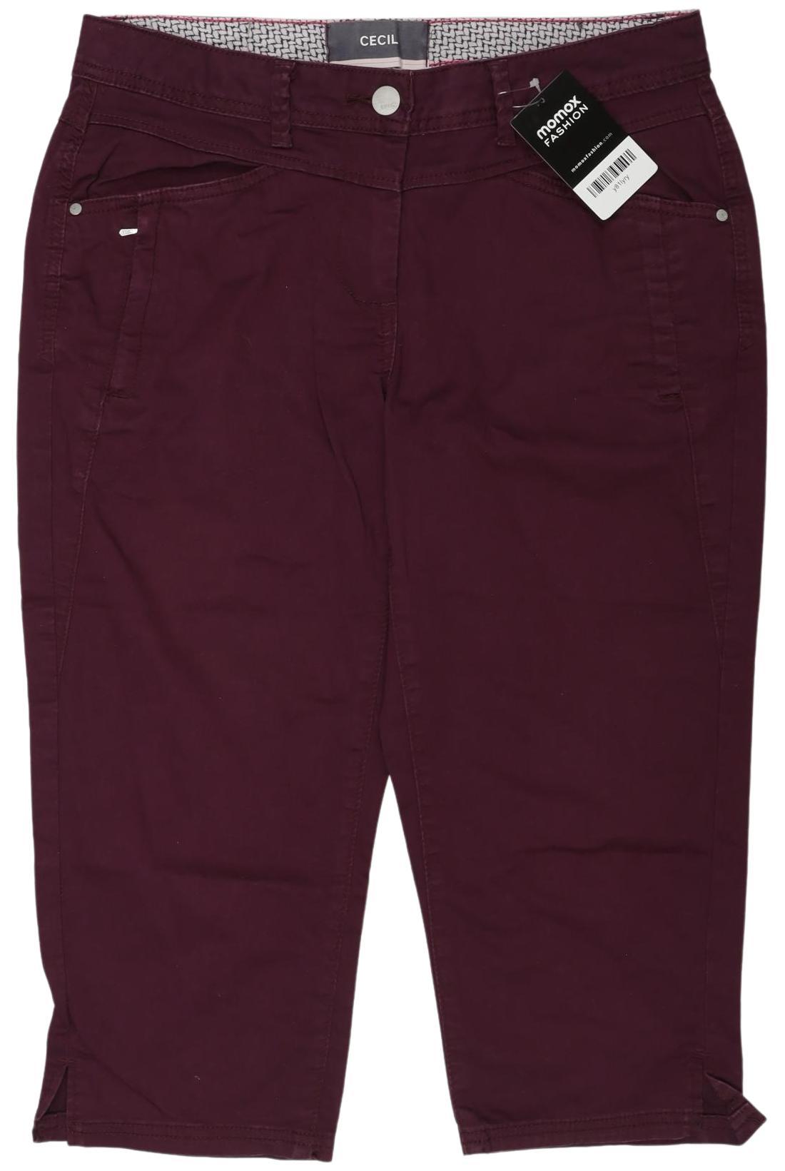 

Cecil Damen Stoffhose, bordeaux, Gr. 28