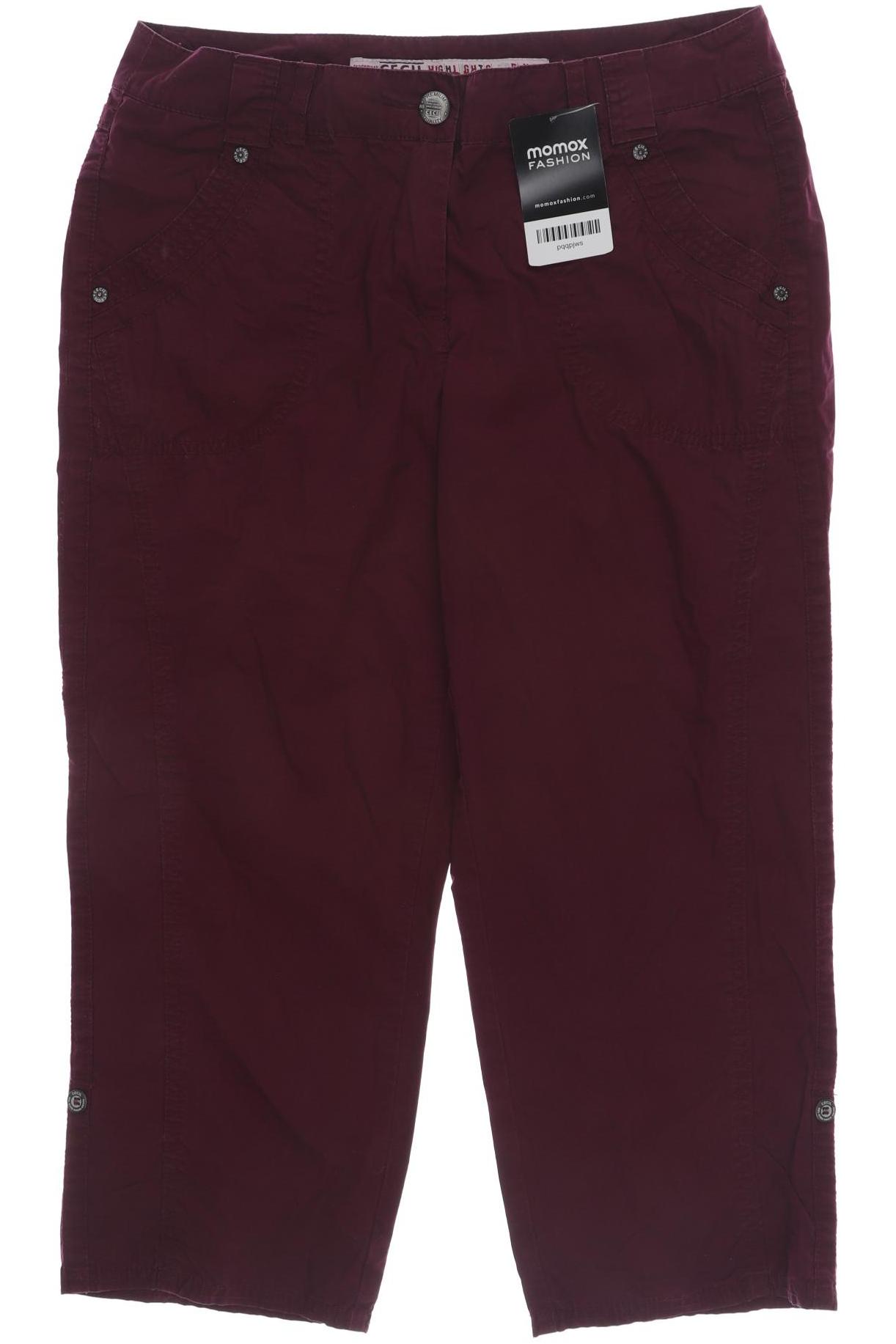 

Cecil Damen Stoffhose, bordeaux, Gr. 38