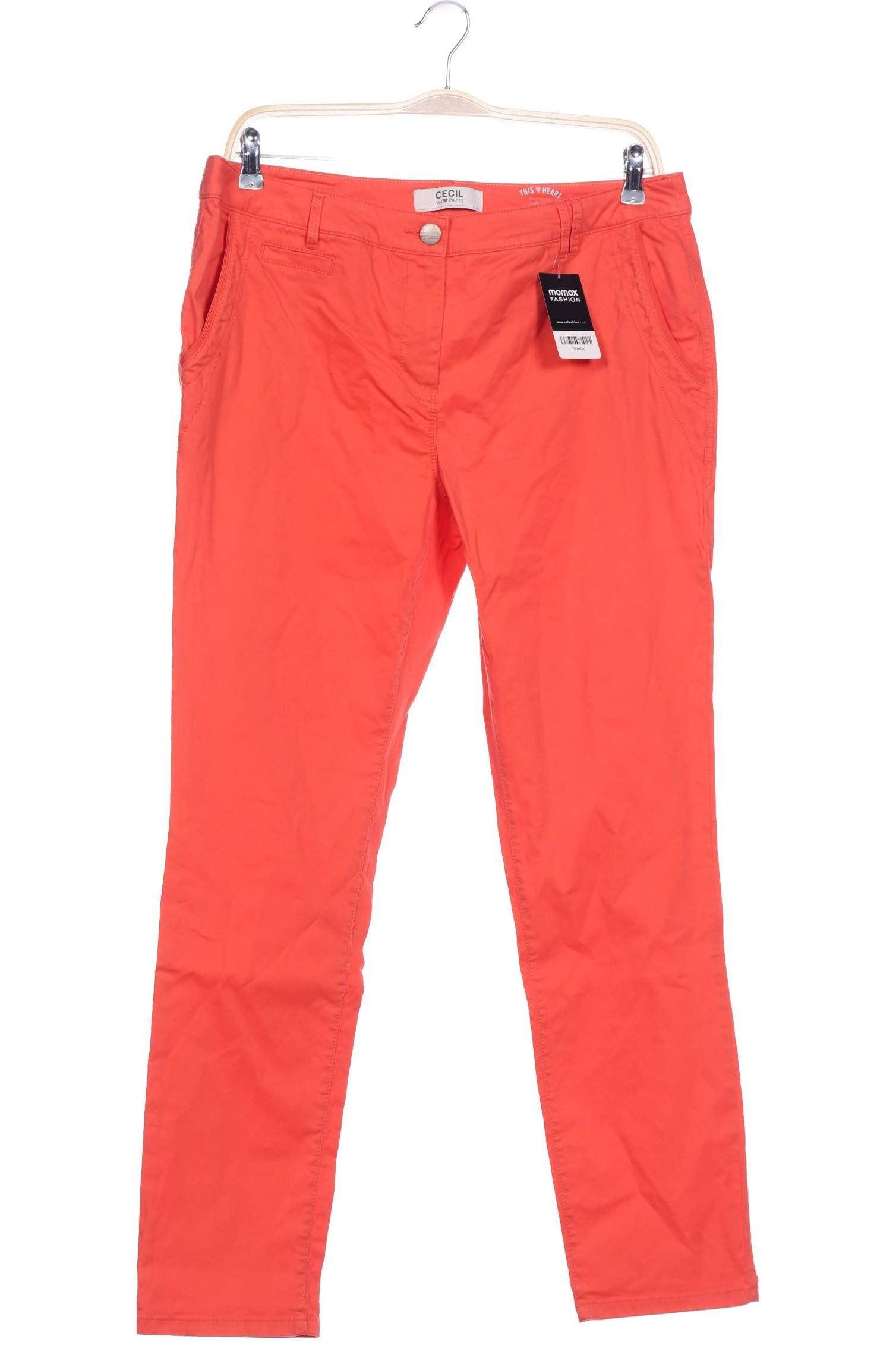 

Cecil Damen Stoffhose, orange, Gr. 34