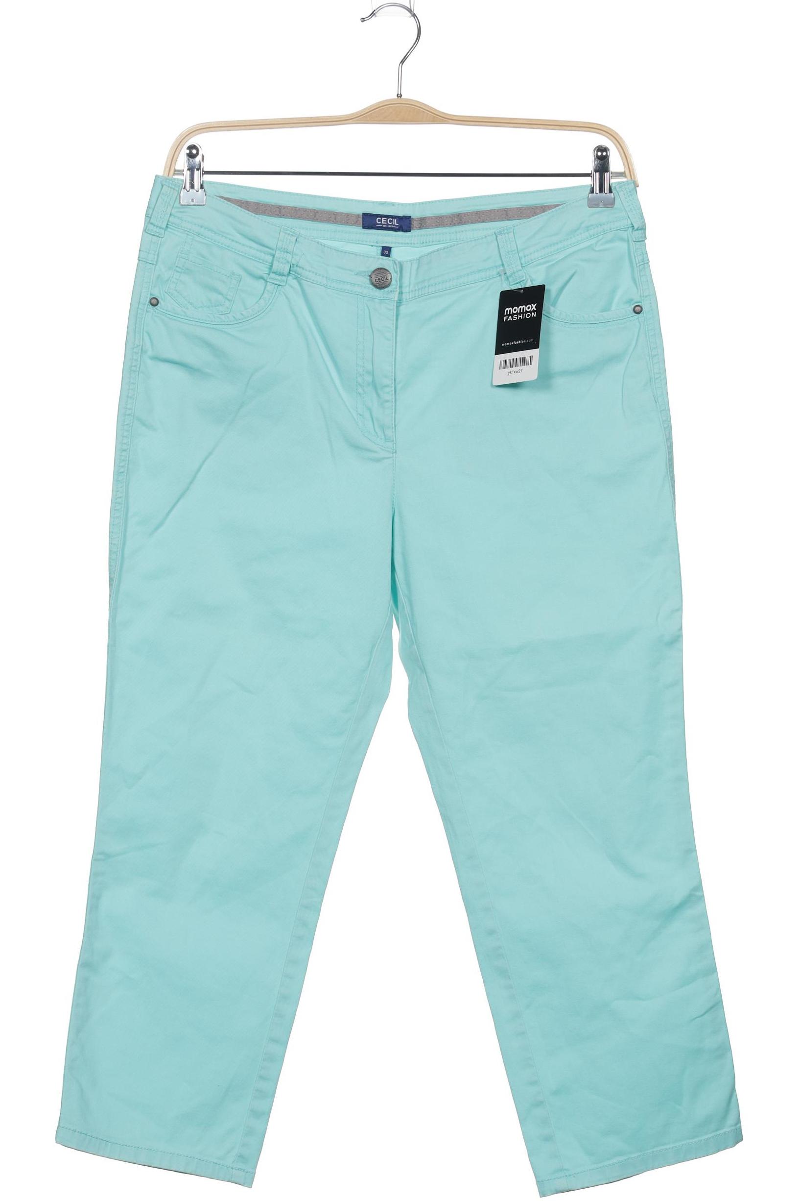 

Cecil Damen Stoffhose, türkis, Gr. 44