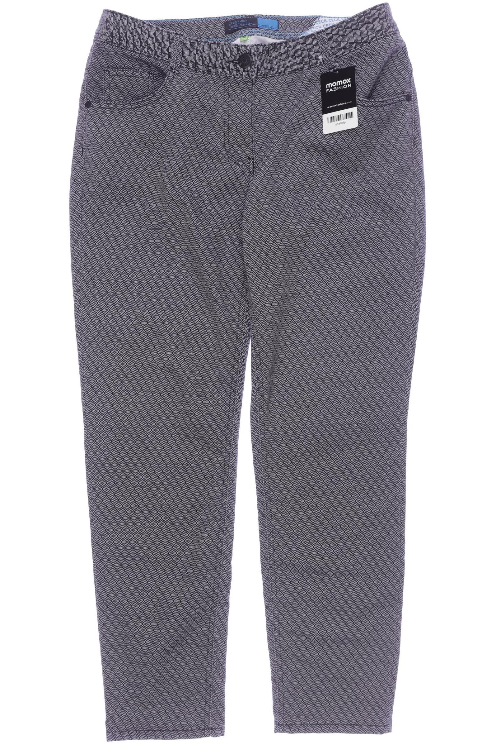 

Cecil Damen Stoffhose, schwarz, Gr. 30