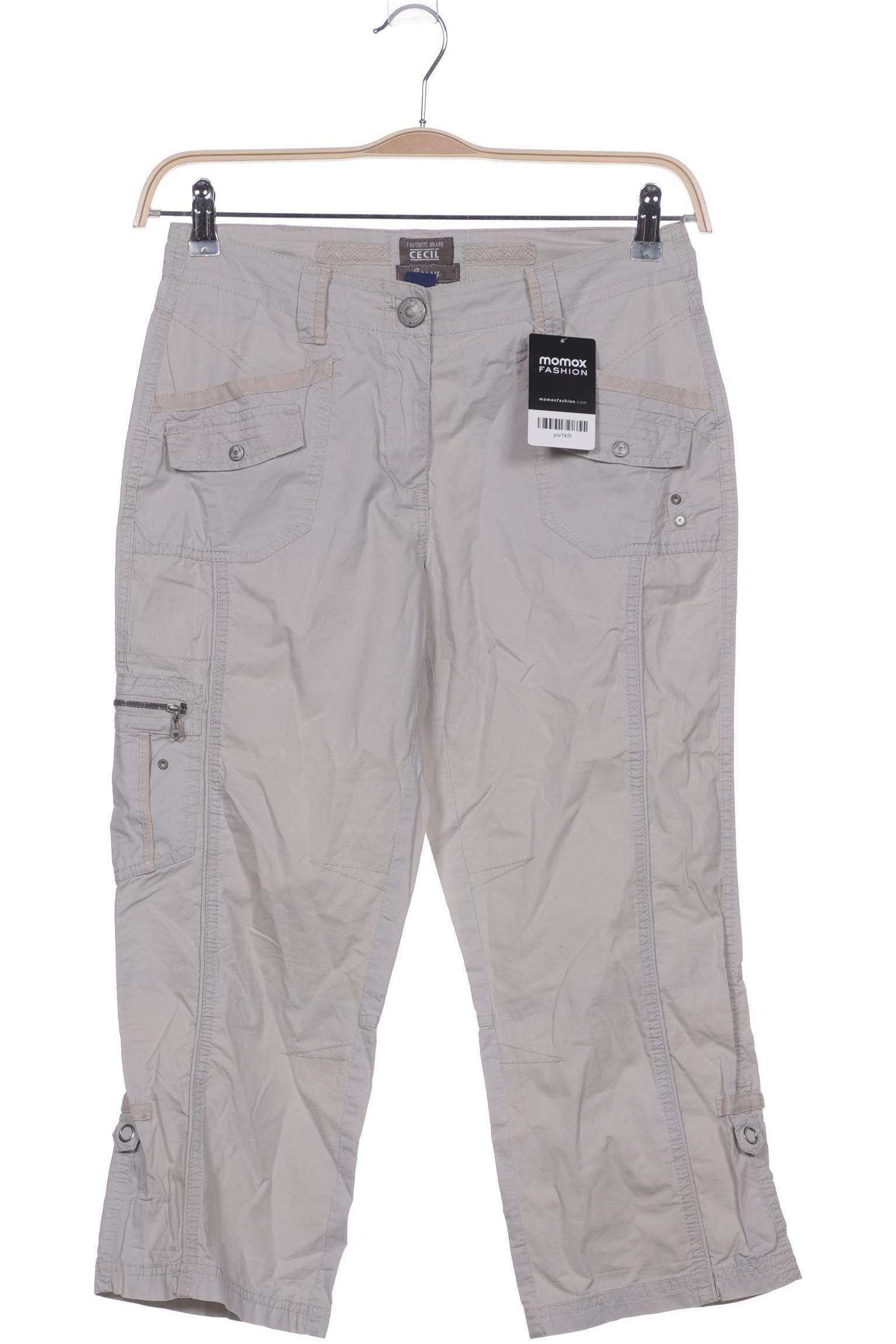 

Cecil Damen Stoffhose, grau, Gr. 0