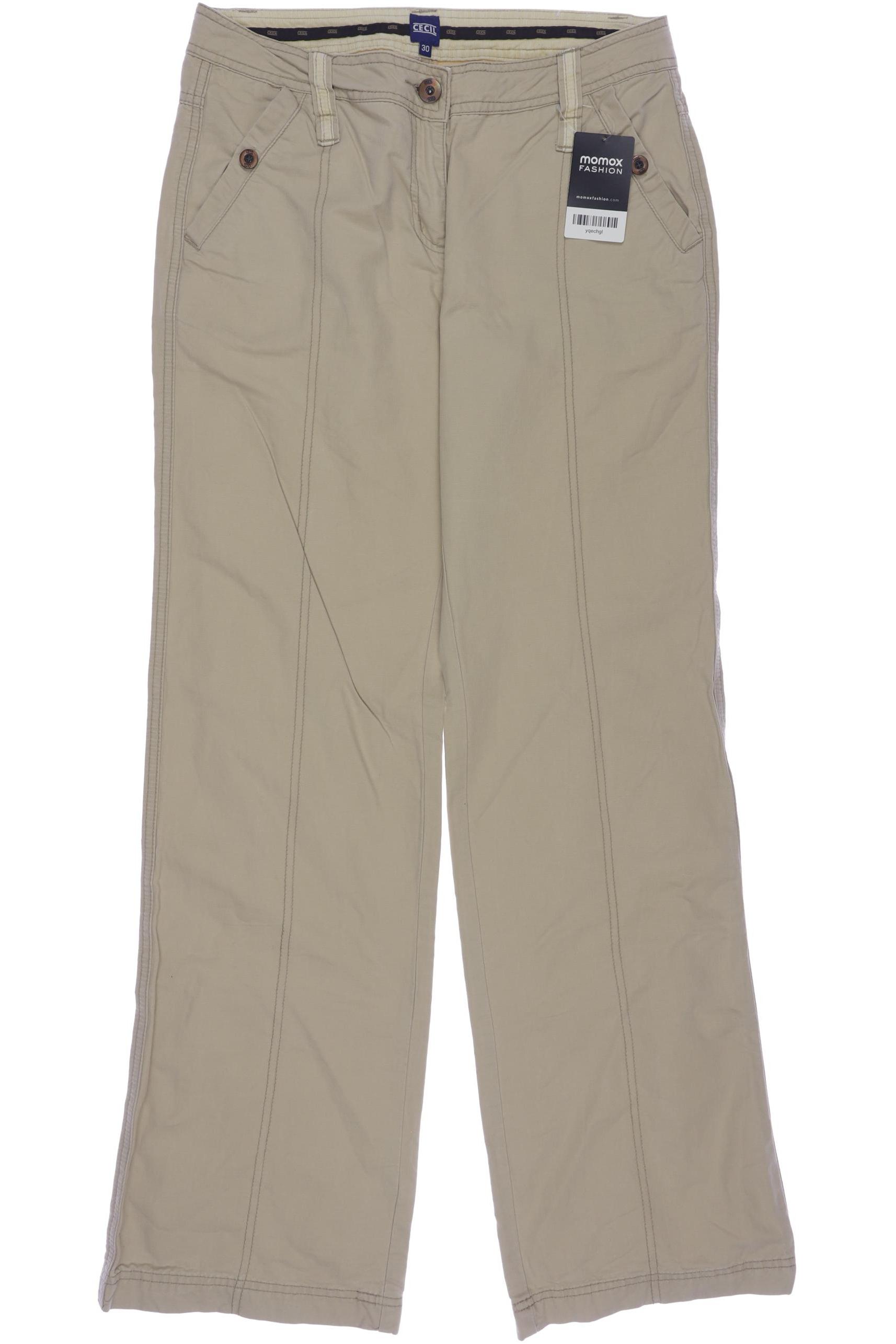 

Cecil Damen Stoffhose, beige, Gr. 30