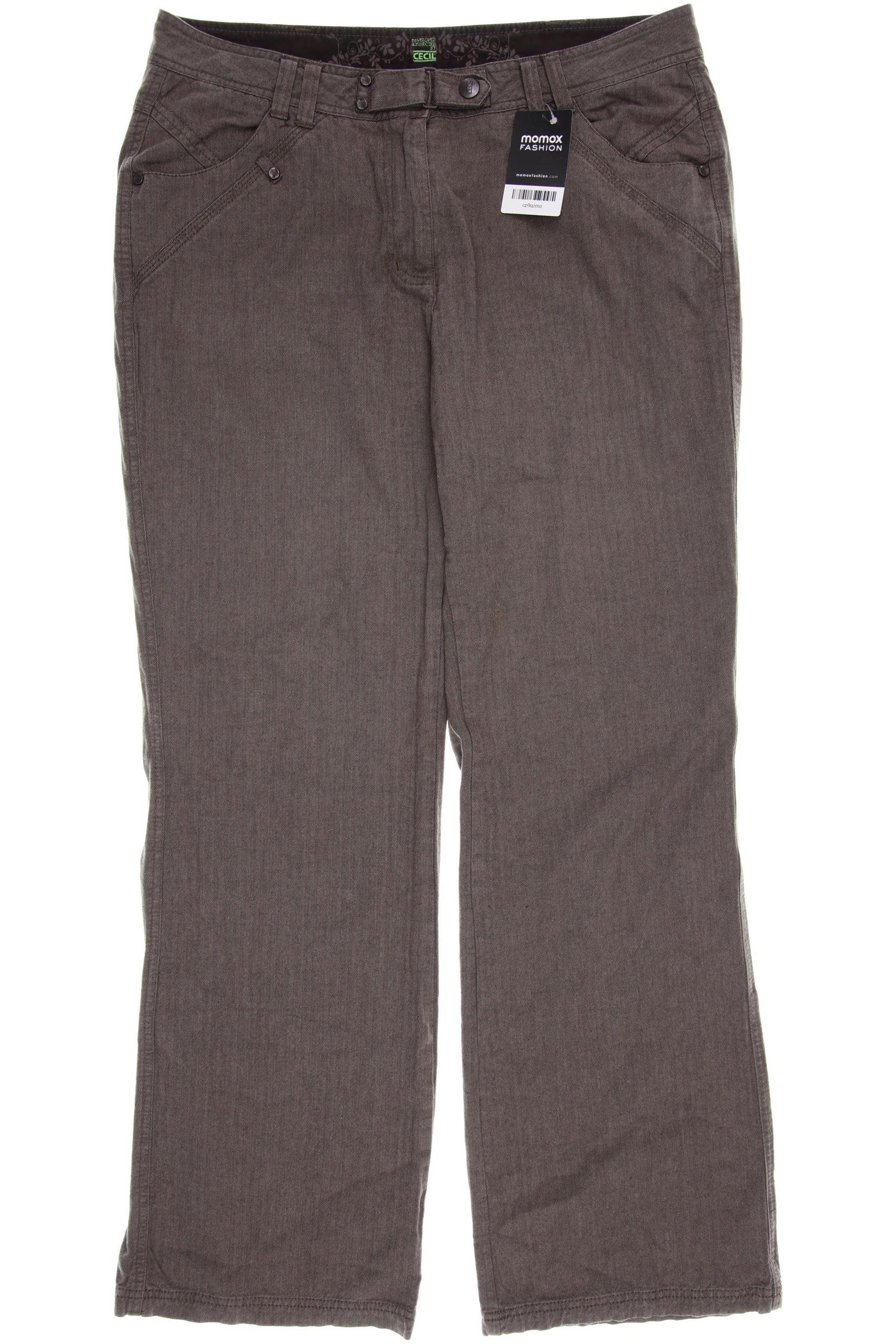 

Cecil Damen Stoffhose, braun, Gr. 34