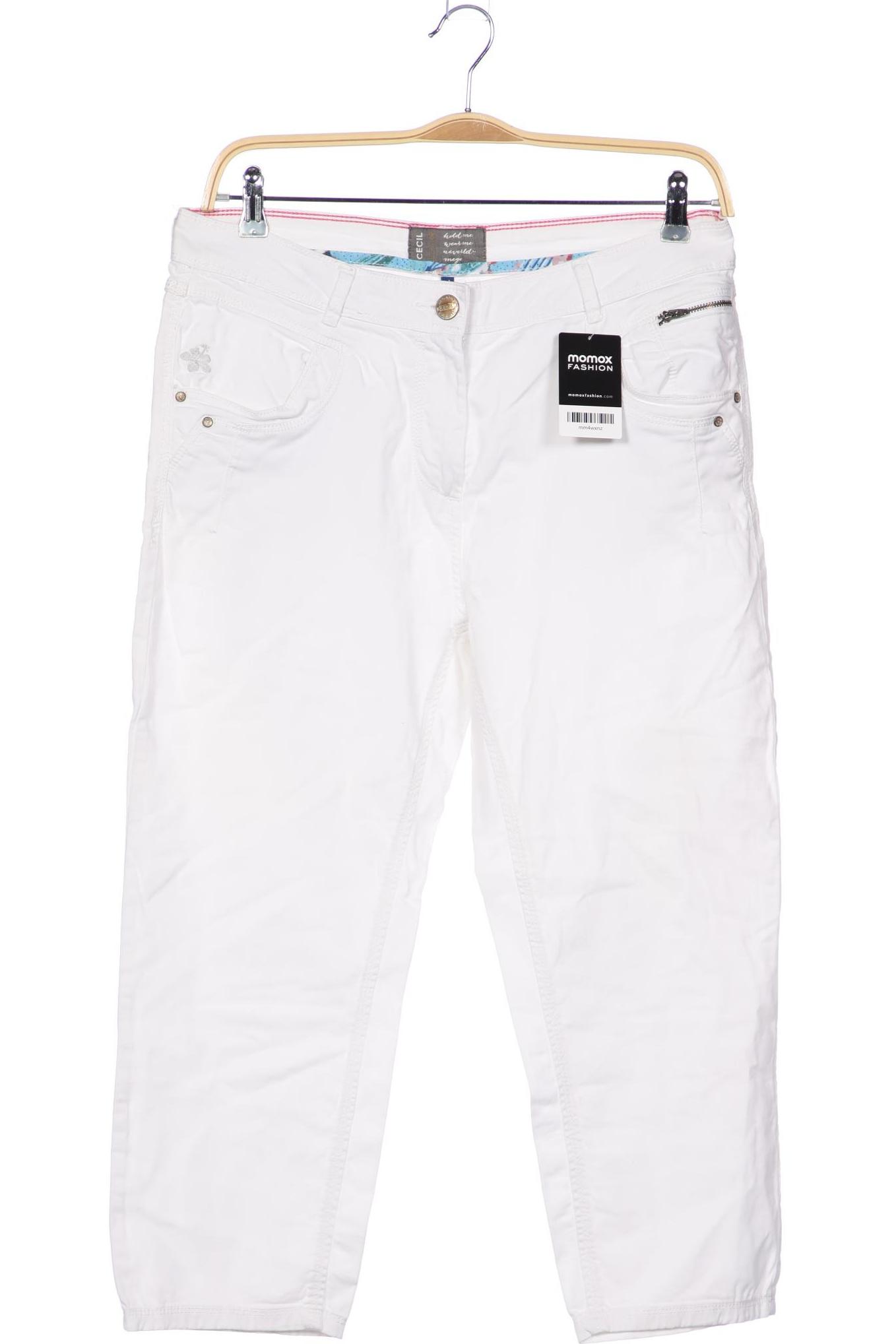 

CECIL Damen Stoffhose, weiß