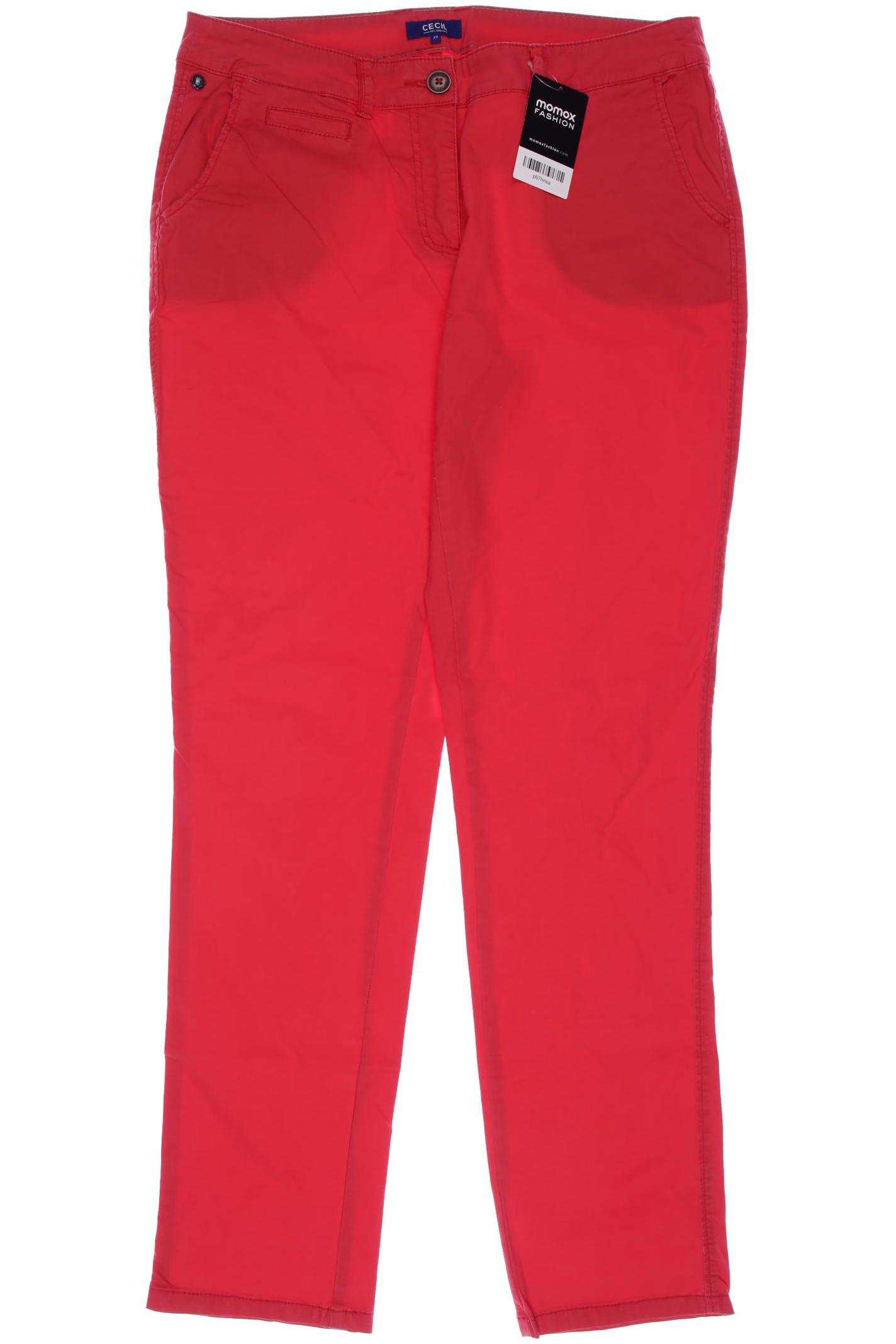

Cecil Damen Stoffhose, rot, Gr. 29