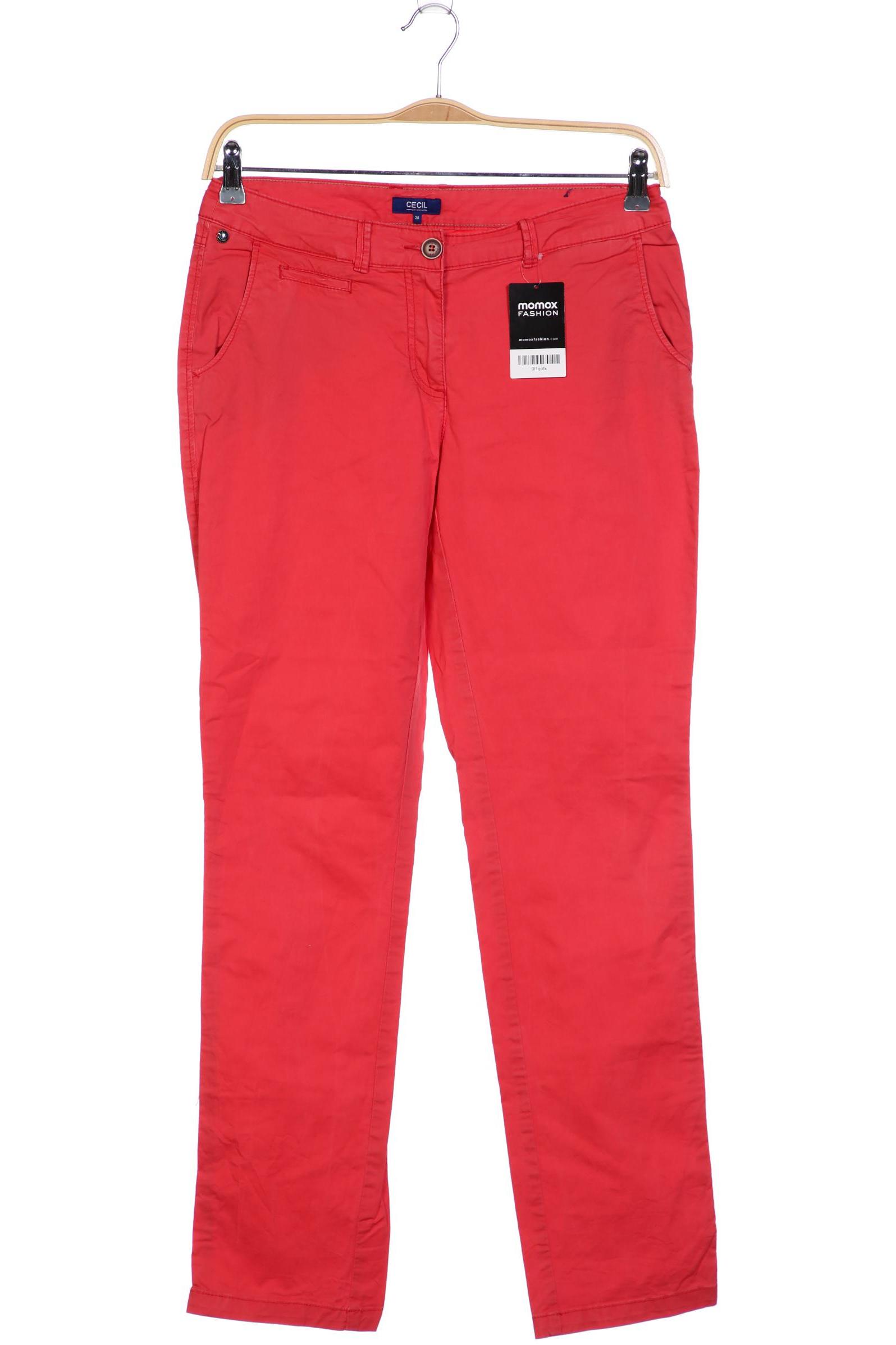 

Cecil Damen Stoffhose, rot, Gr. 38