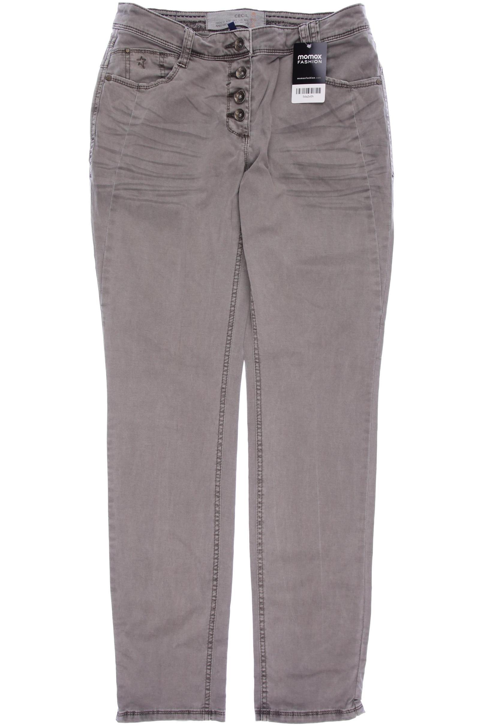 

Cecil Damen Stoffhose, grau, Gr. 40