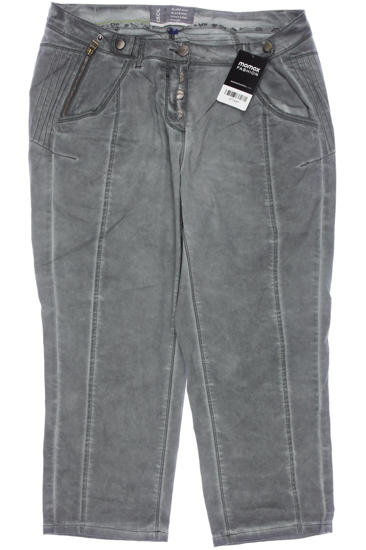 

Cecil Damen Stoffhose, grün, Gr. 30
