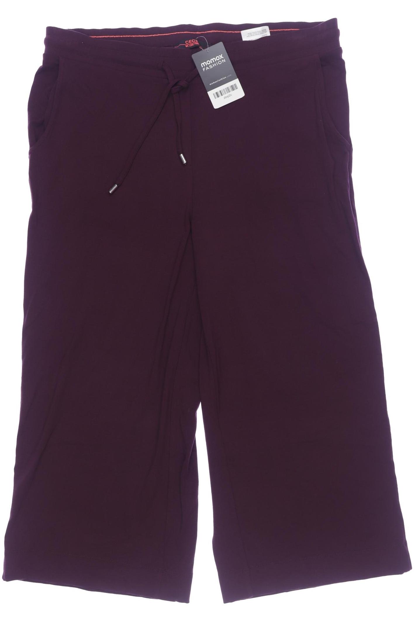 

Cecil Damen Stoffhose, bordeaux, Gr. 0