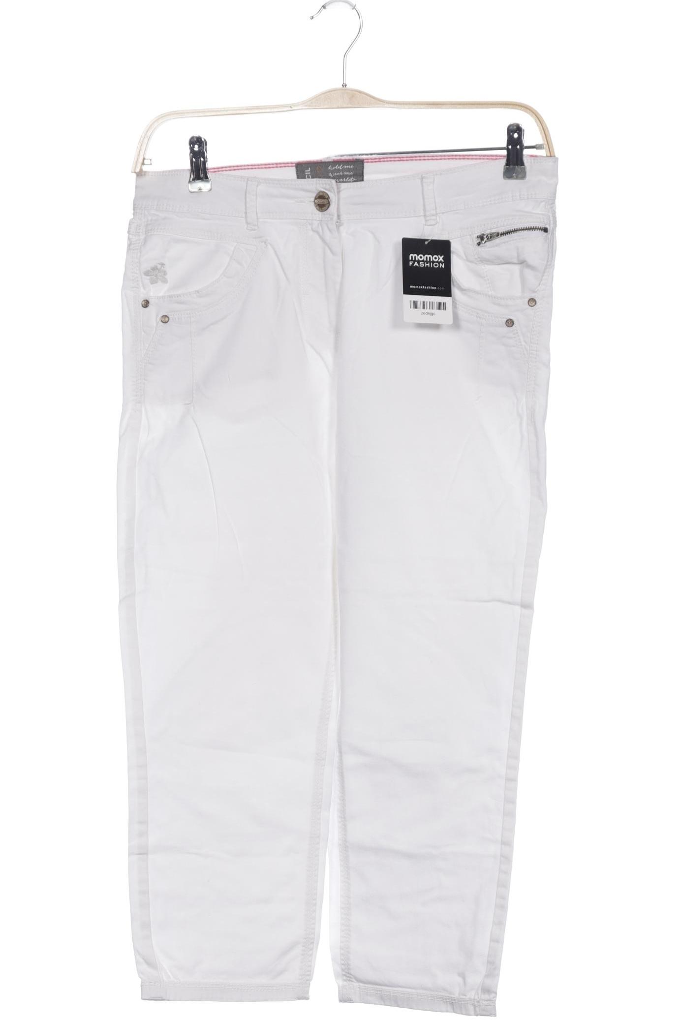 

Cecil Damen Stoffhose, weiß, Gr. 30