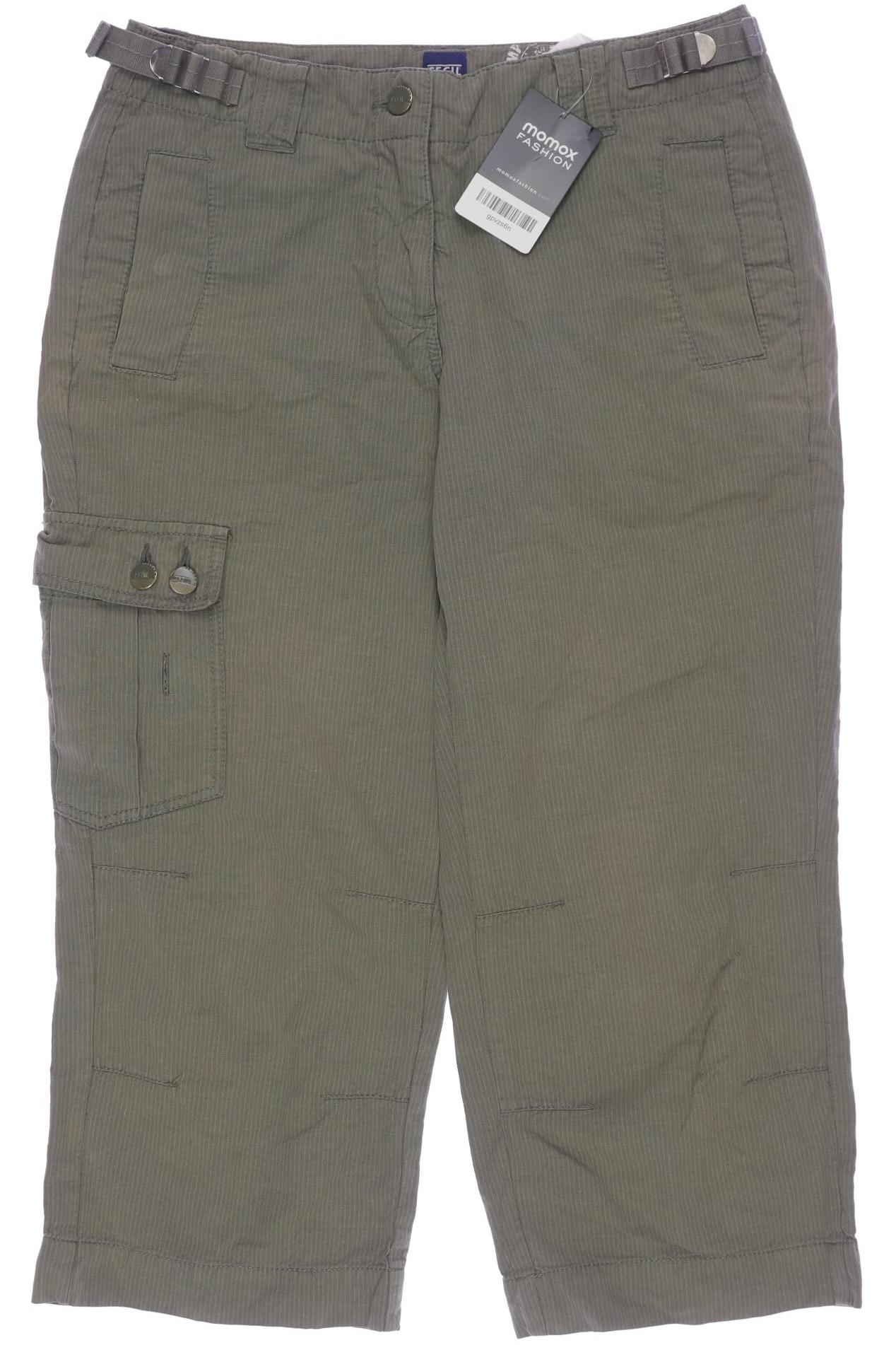 

Cecil Damen Stoffhose, grün, Gr. 28