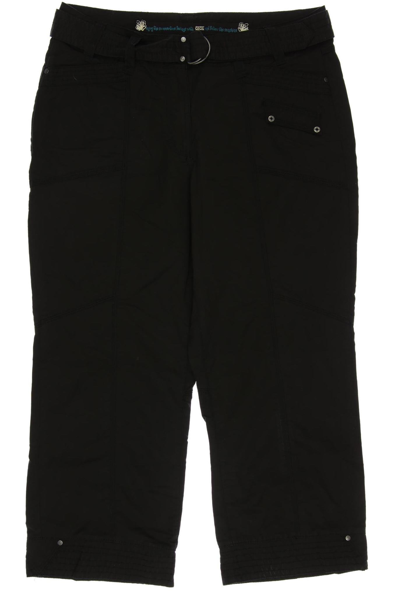 

Cecil Damen Stoffhose, schwarz, Gr. 42