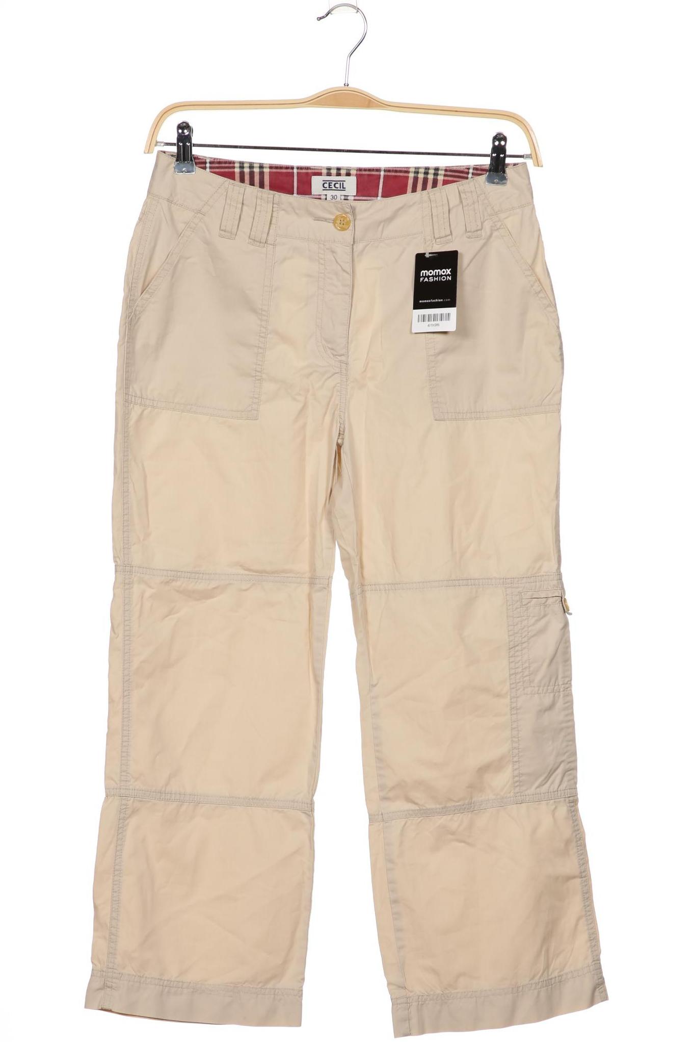 

Cecil Damen Stoffhose, beige, Gr. 40