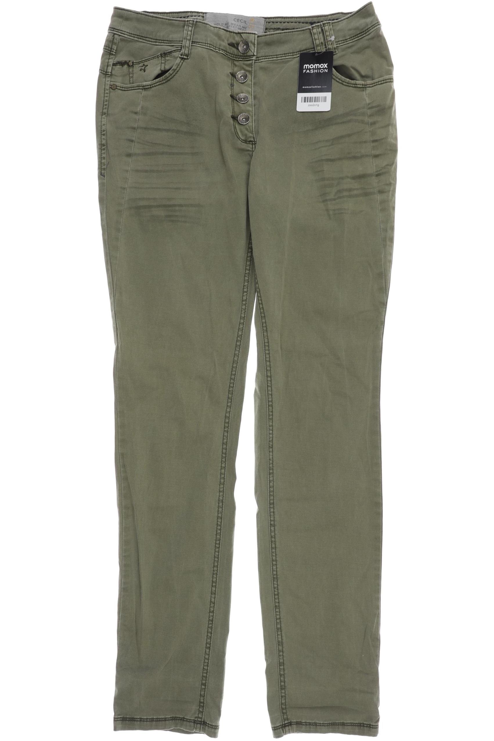 

Cecil Damen Stoffhose, grün, Gr. 29