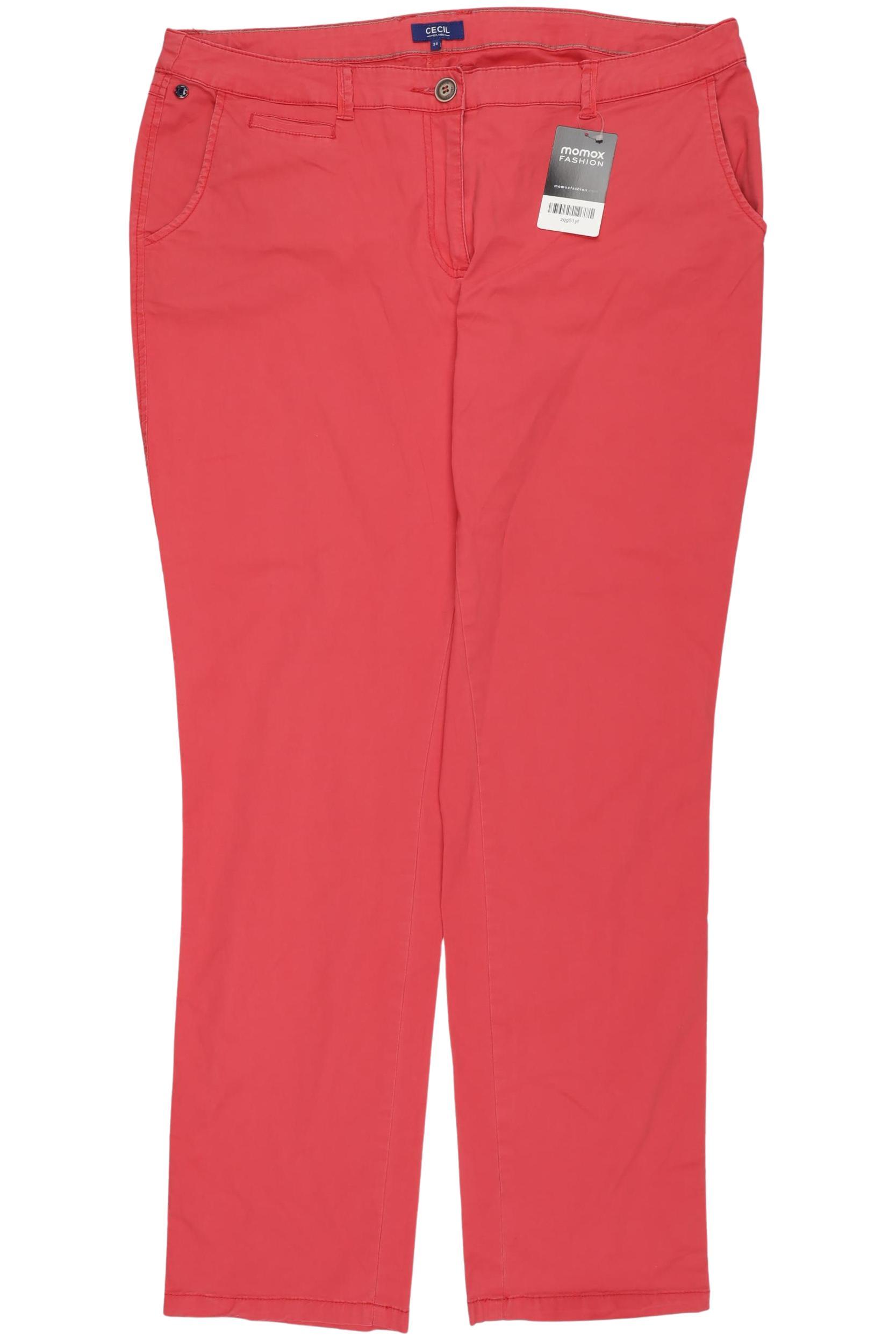 

Cecil Damen Stoffhose, rot, Gr. 34