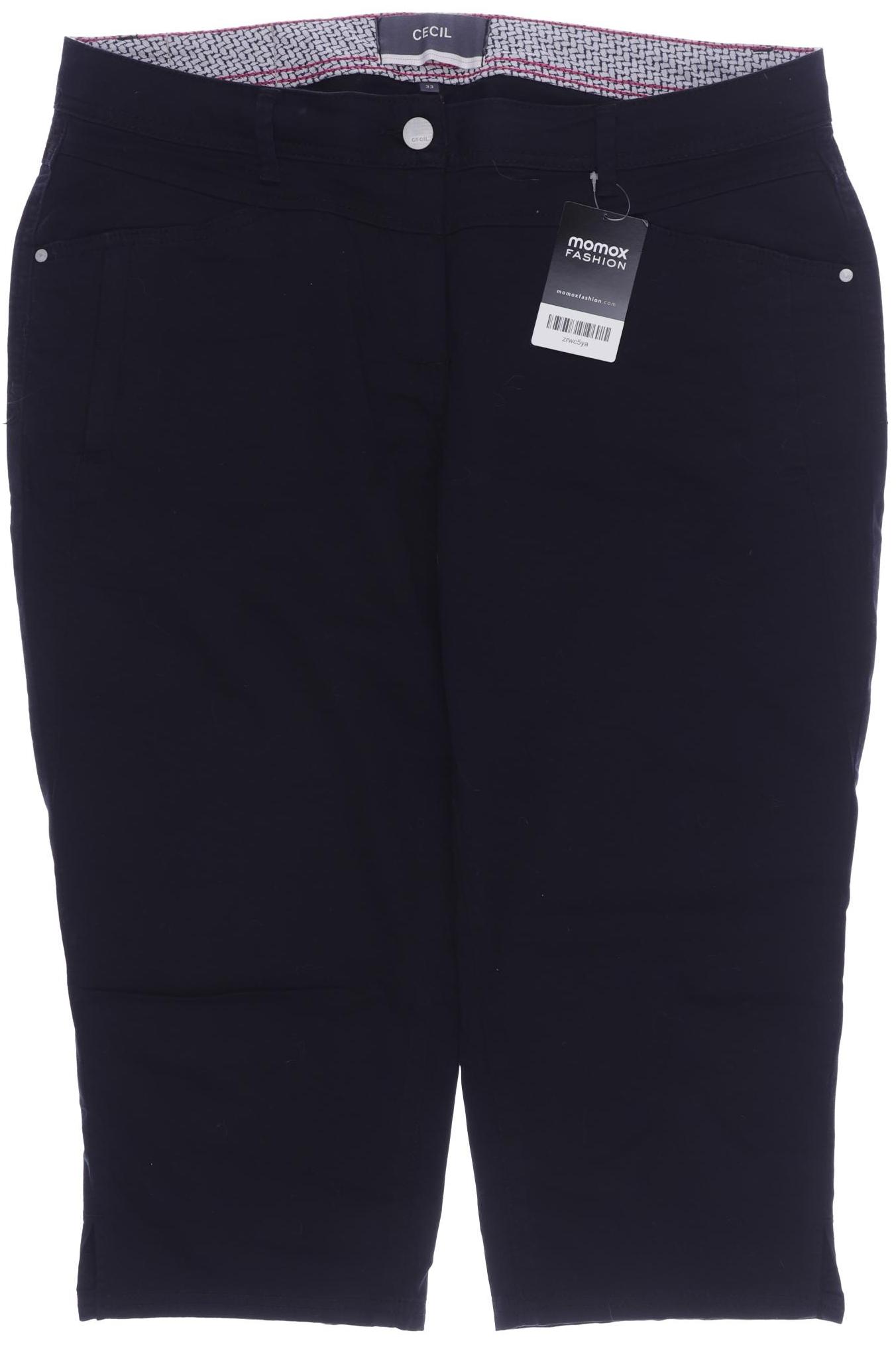 

CECIL Damen Stoffhose, schwarz