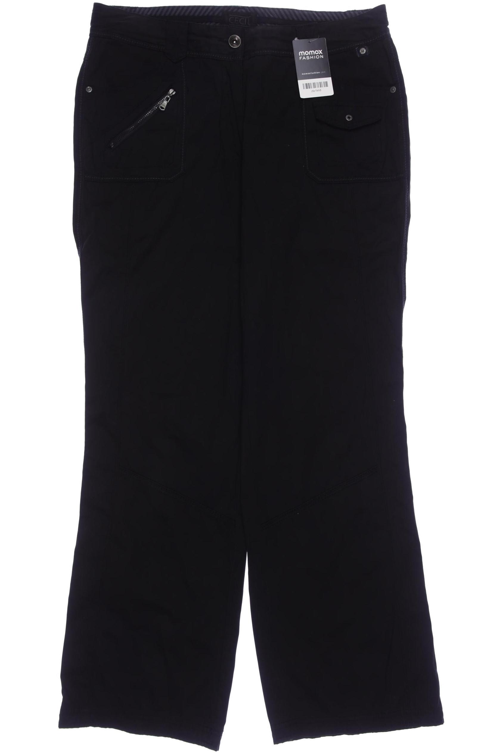 

Cecil Damen Stoffhose, schwarz, Gr. 33