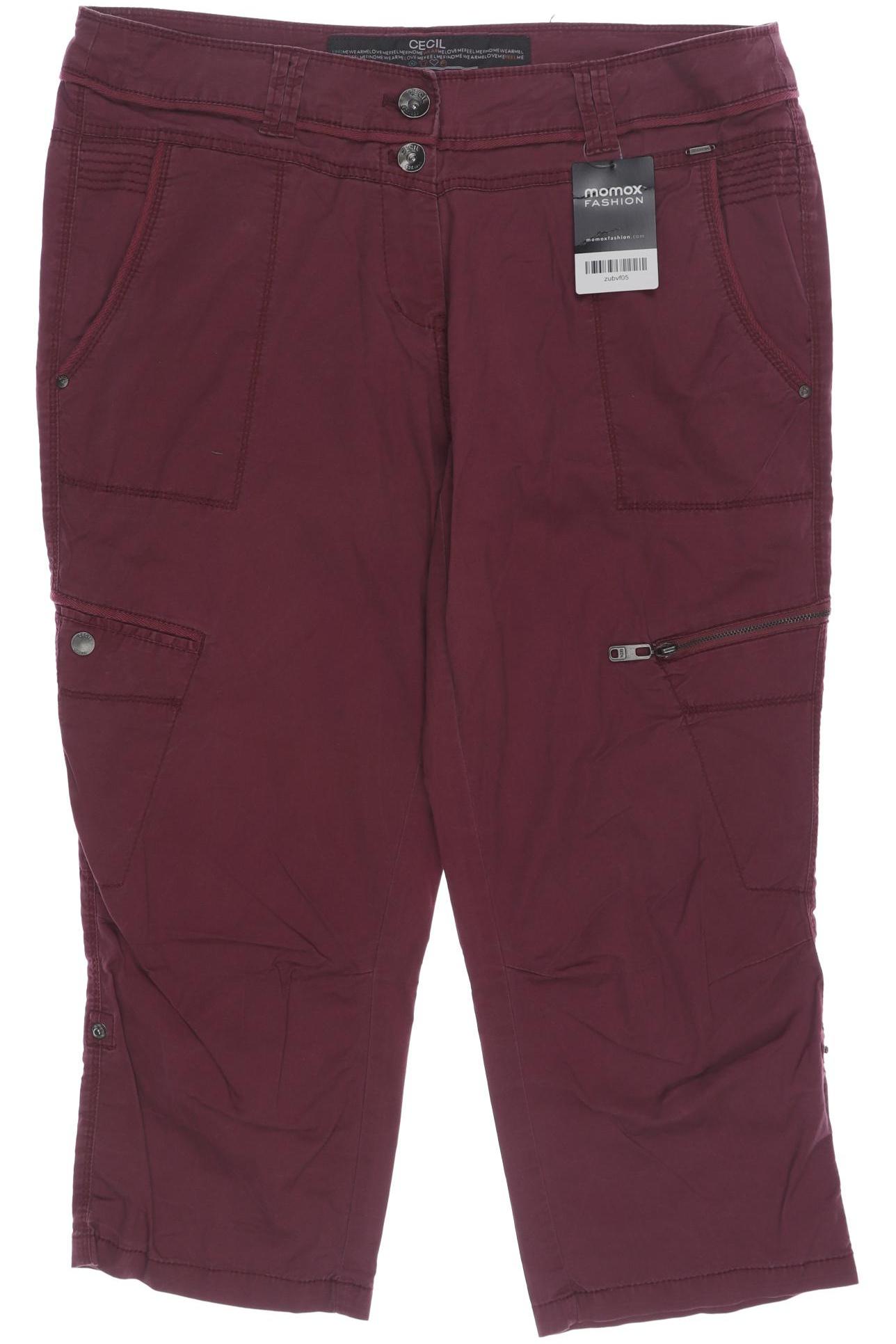 

CECIL Damen Stoffhose, bordeaux