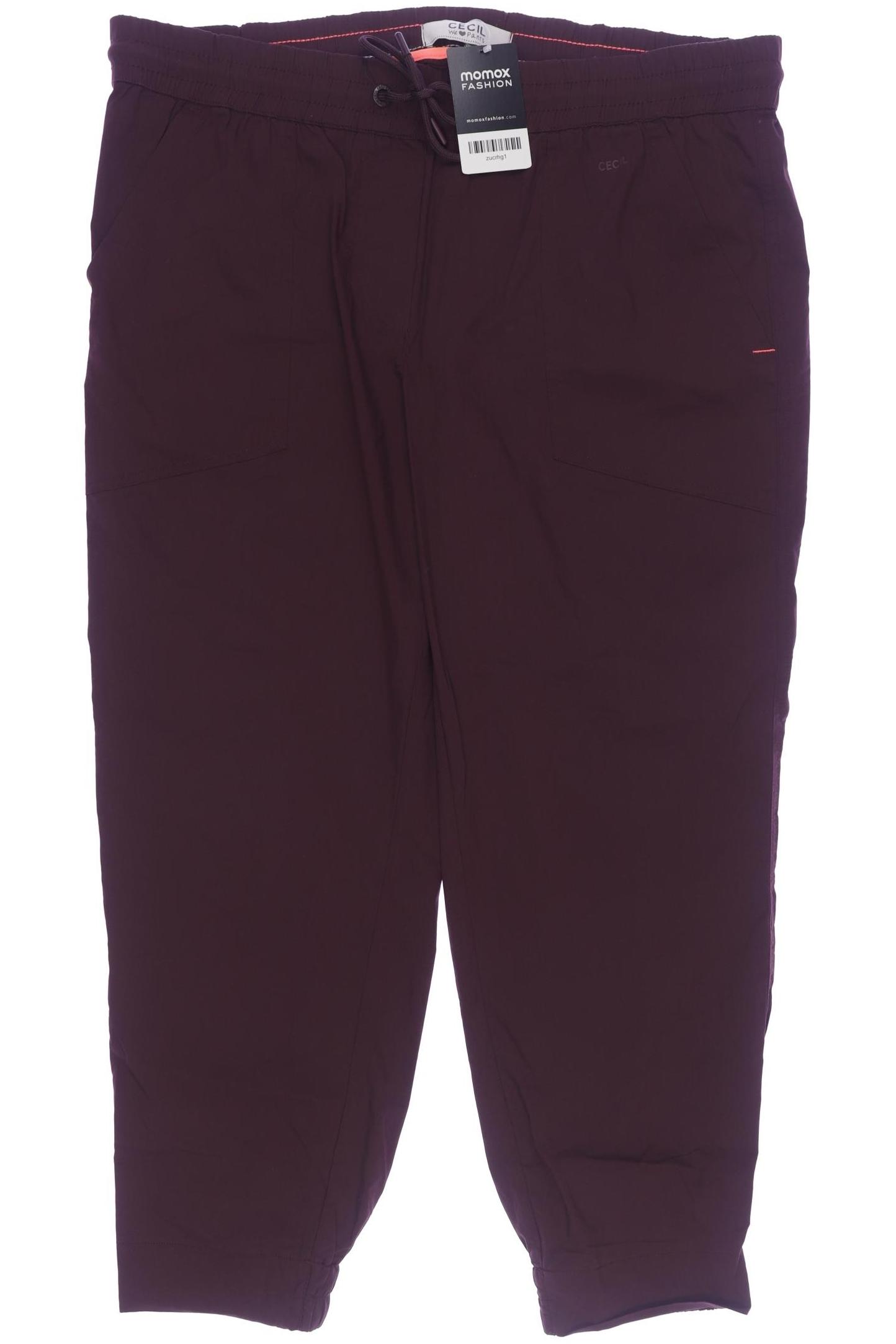 

Cecil Damen Stoffhose, bordeaux, Gr. 0
