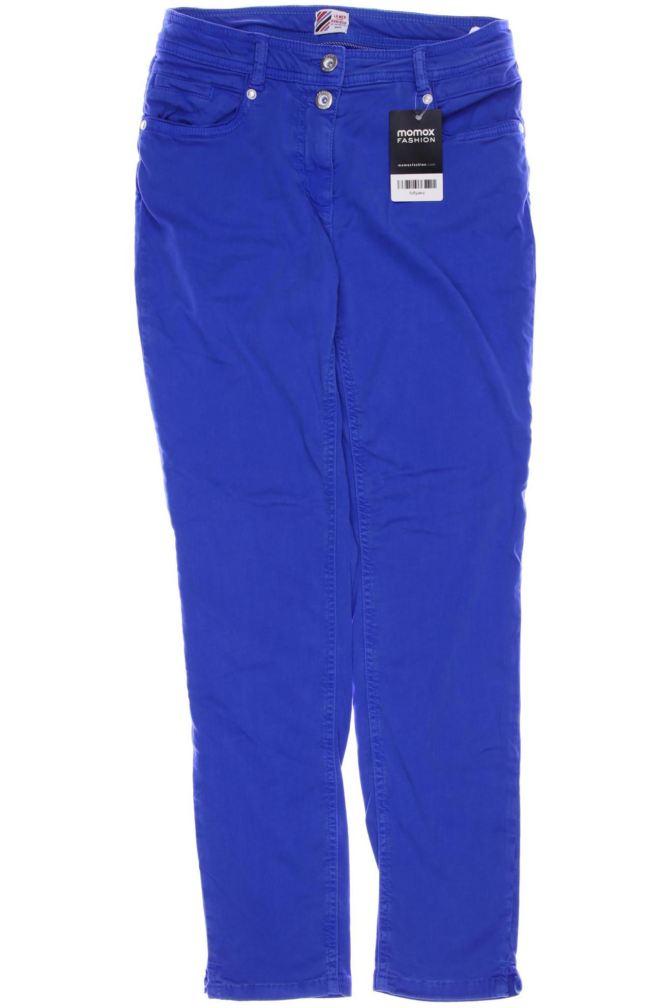 

Cecil Damen Stoffhose, blau, Gr. 34
