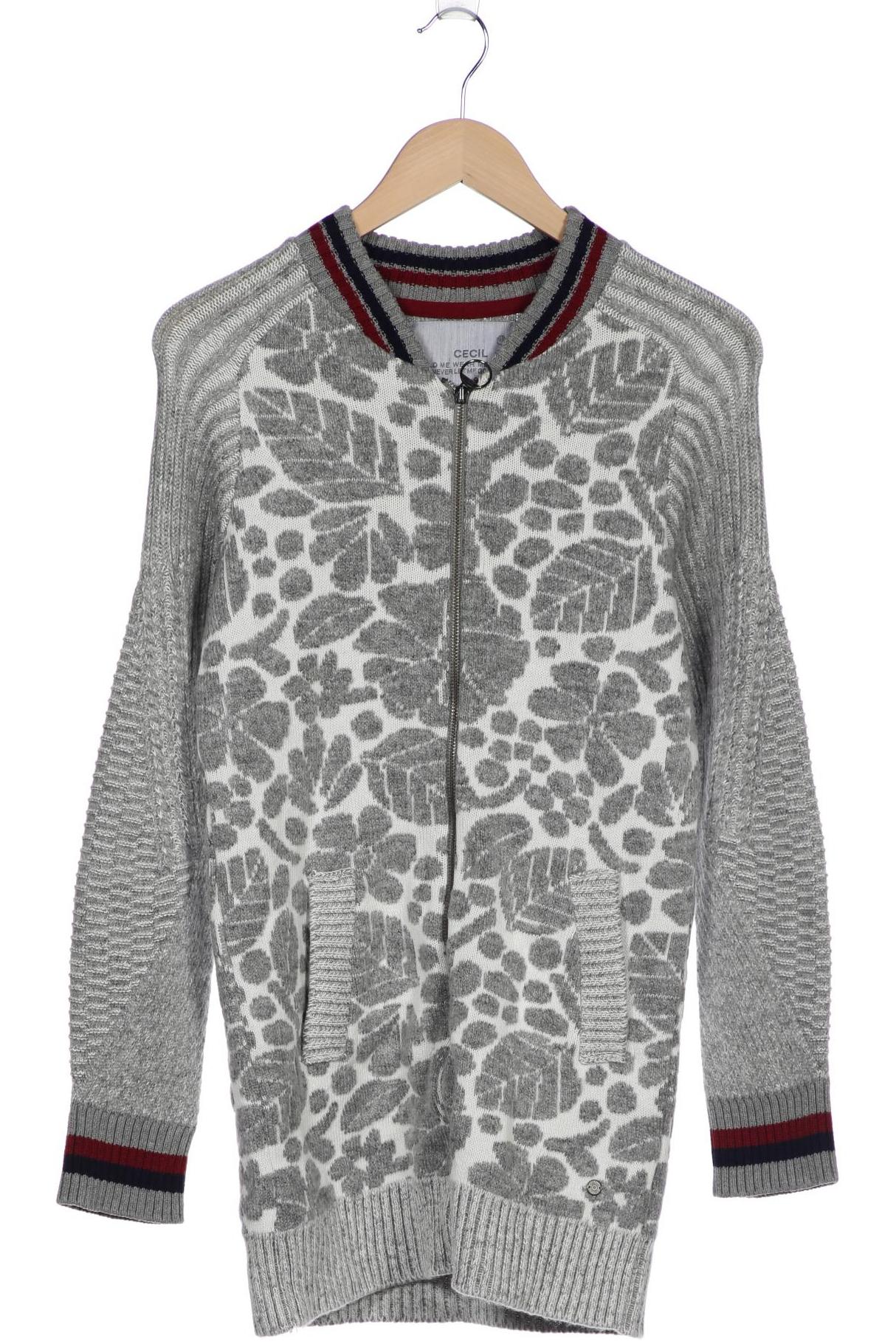 

CECIL Damen Strickjacke, grau