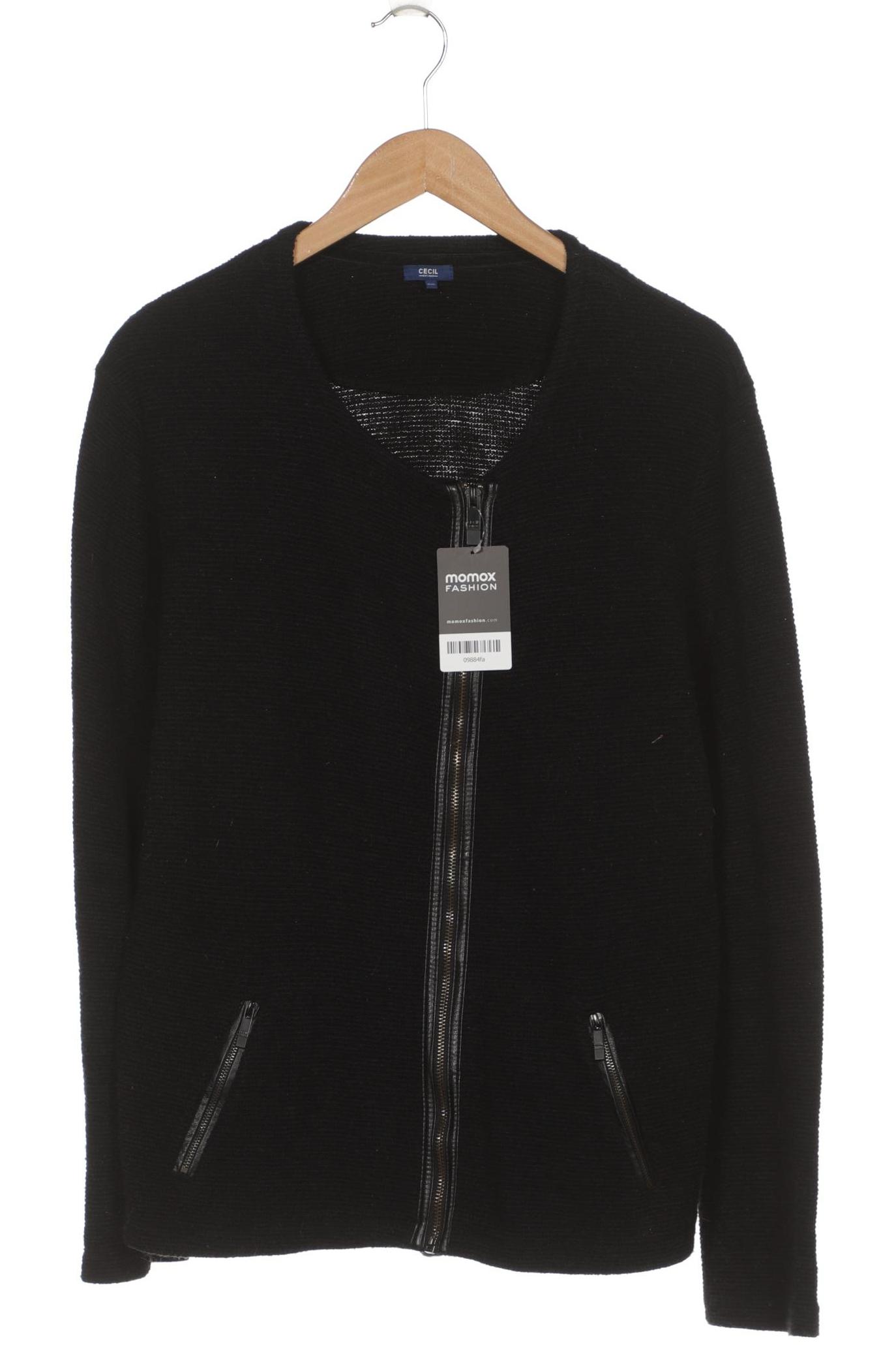 

Cecil Damen Strickjacke, schwarz, Gr. 46