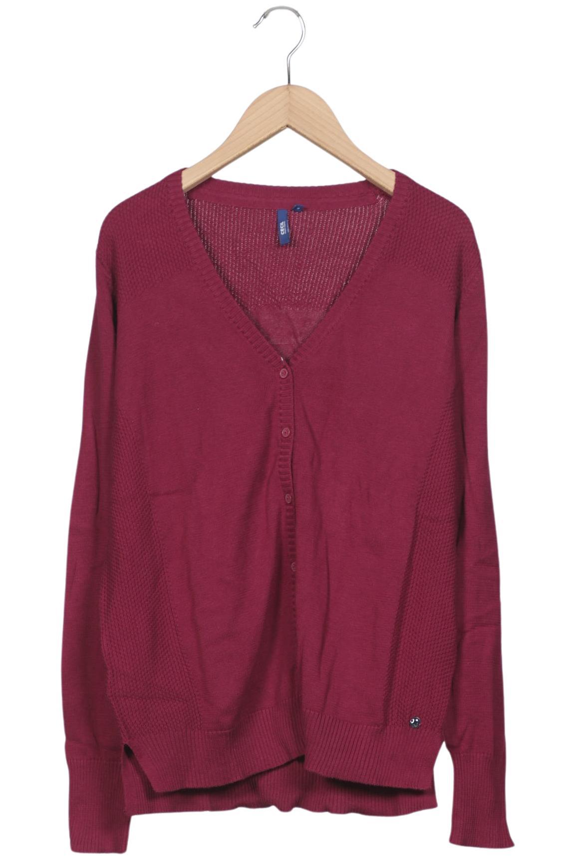 

Cecil Damen Strickjacke, bordeaux, Gr. 38