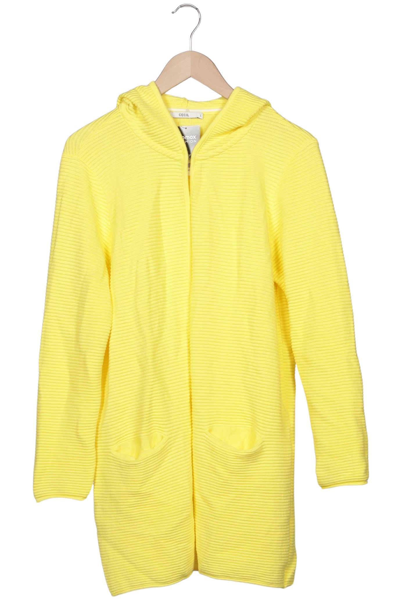 

Cecil Damen Strickjacke, gelb, Gr. 42