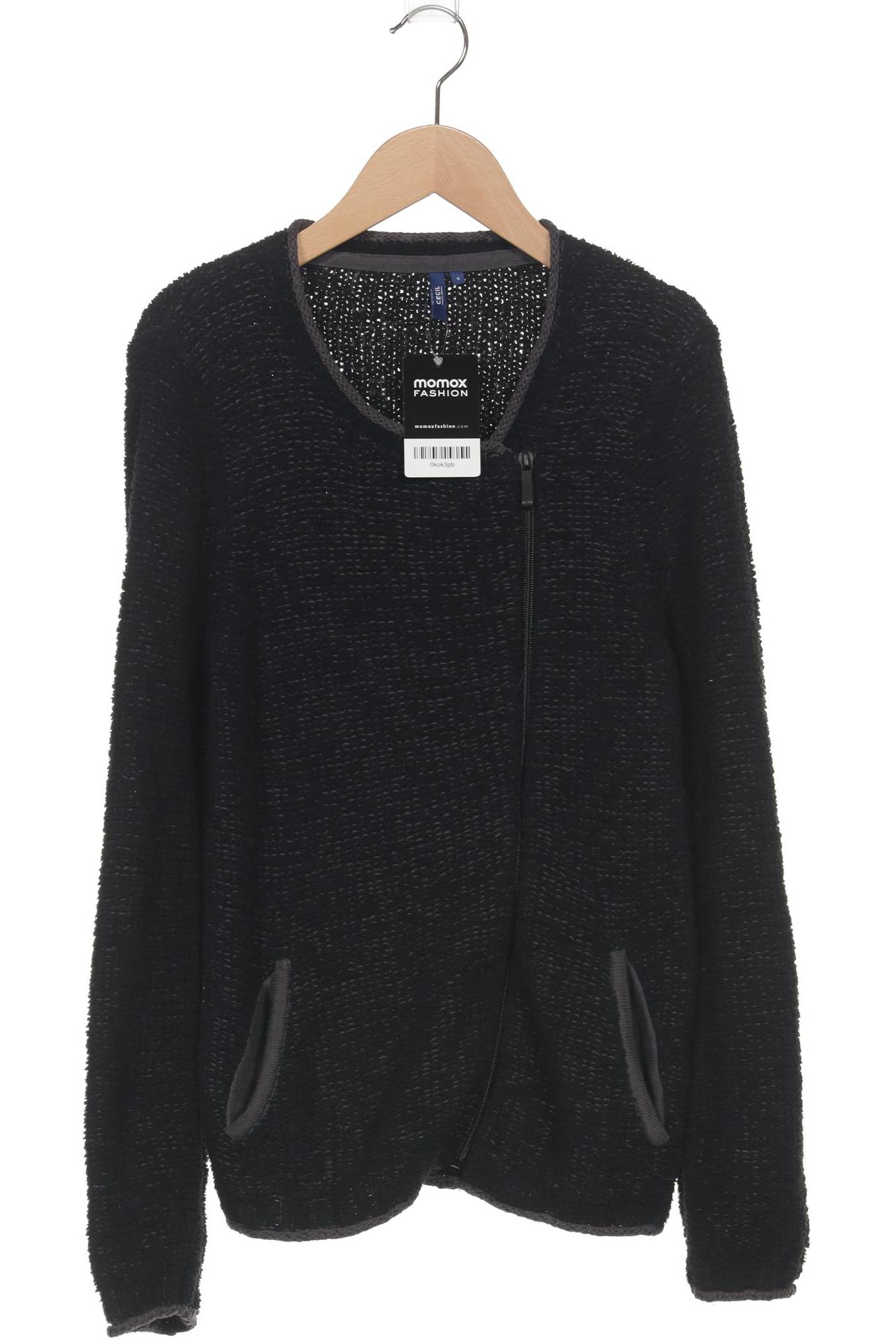 

Cecil Damen Strickjacke, schwarz, Gr. 36