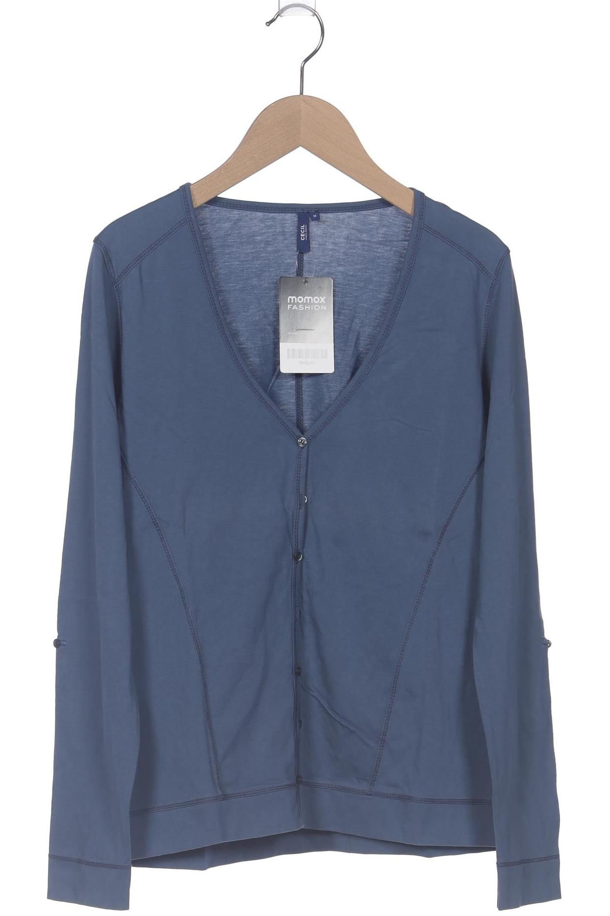 

Cecil Damen Strickjacke, blau, Gr. 38