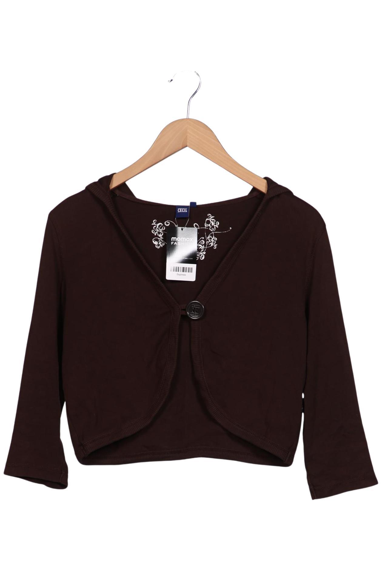 

Cecil Damen Strickjacke, braun, Gr. 38