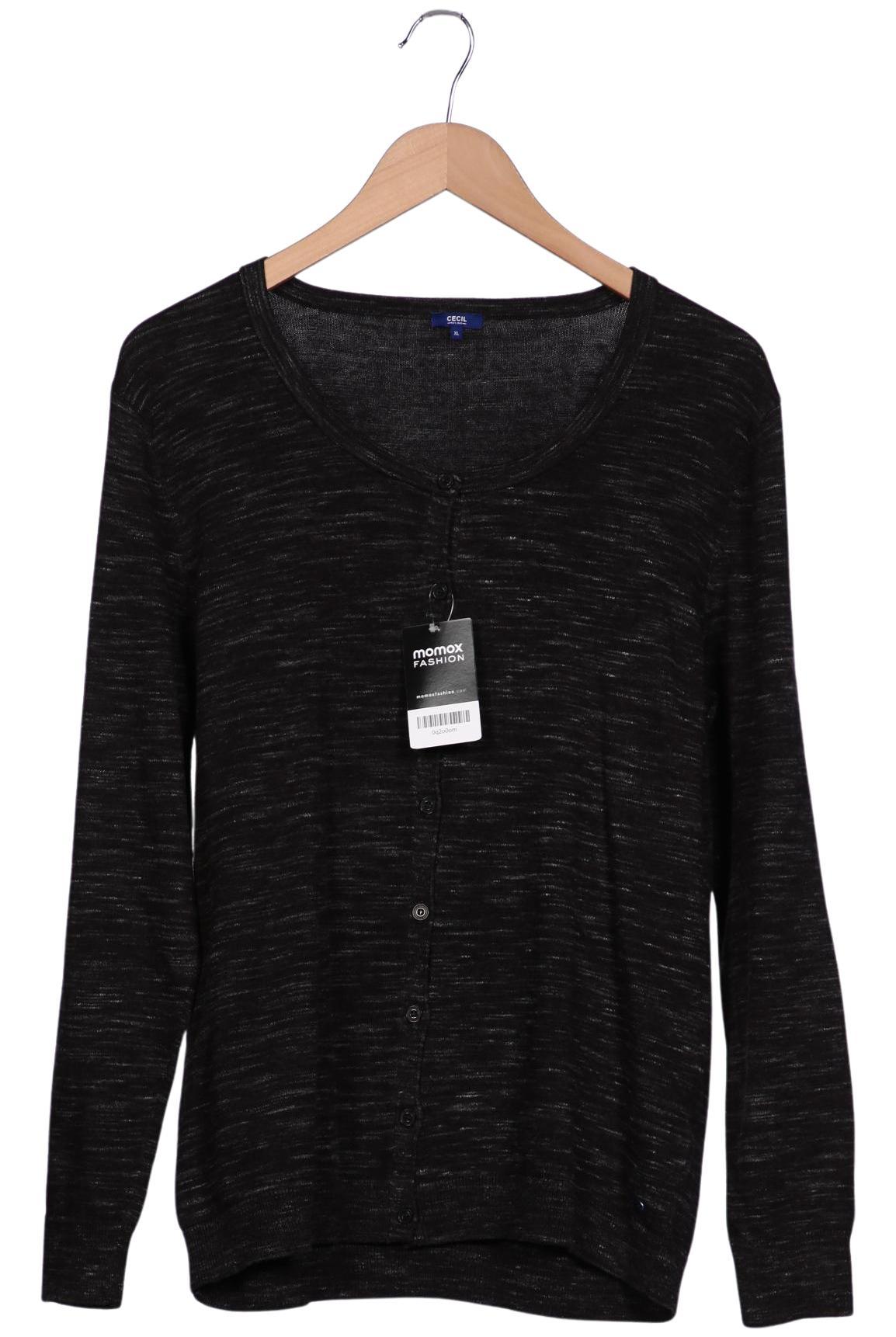 

Cecil Damen Strickjacke, schwarz, Gr. 44