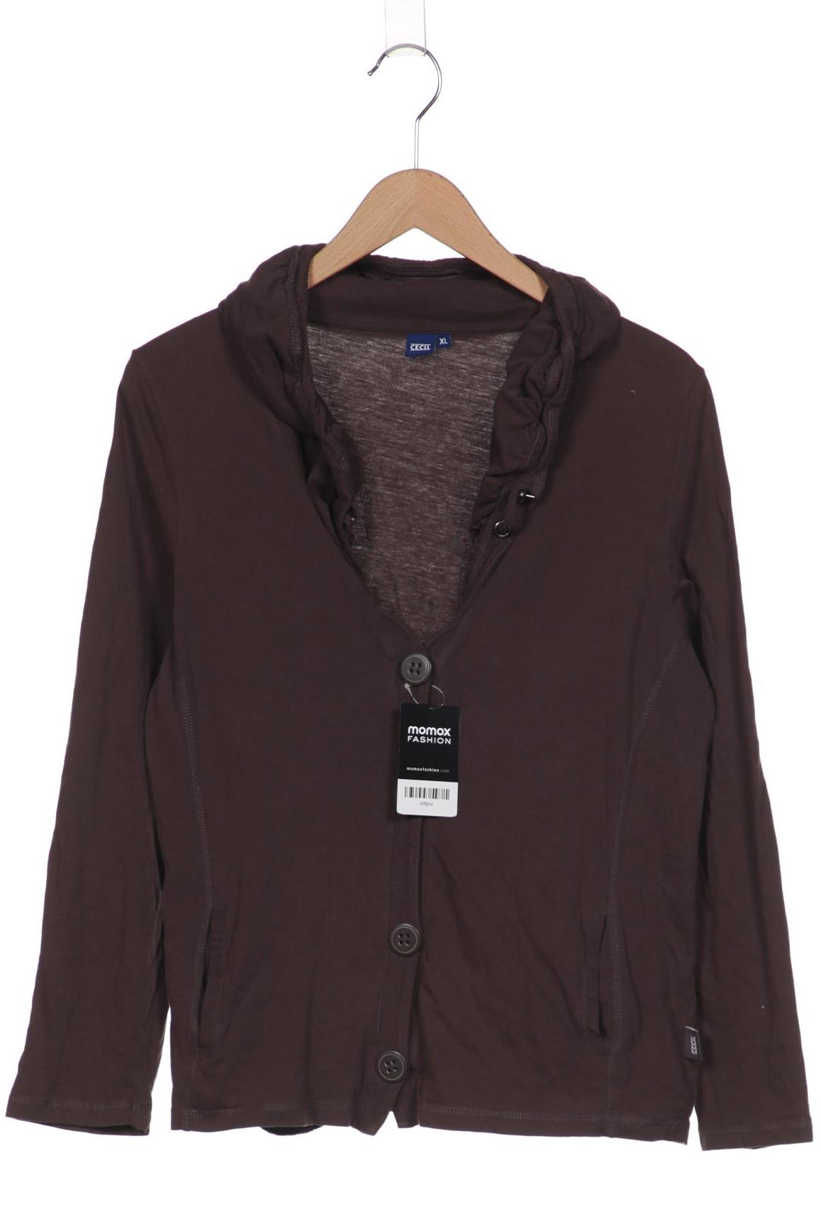 

CECIL Damen Strickjacke, braun