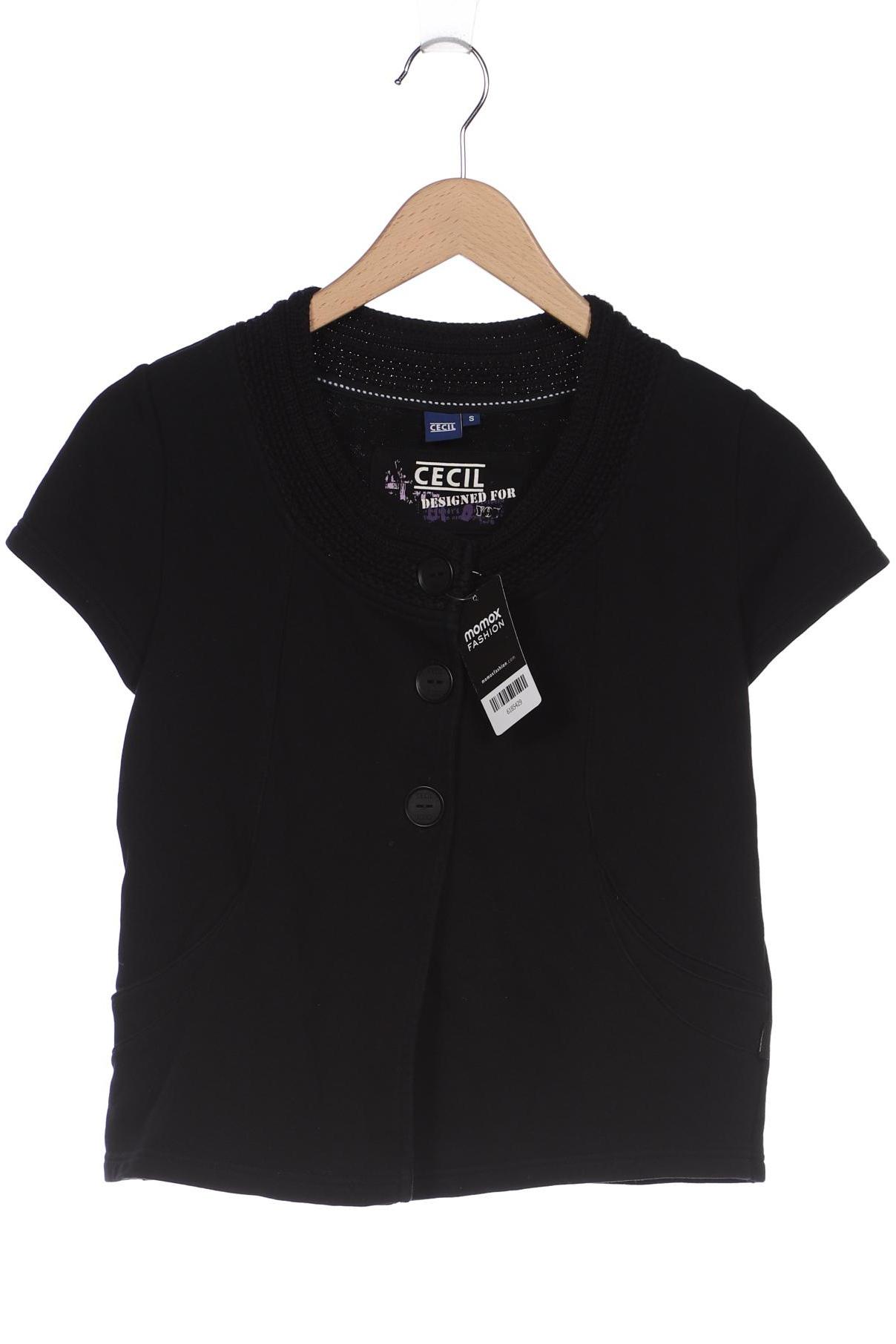 

Cecil Damen Strickjacke, schwarz, Gr. 36