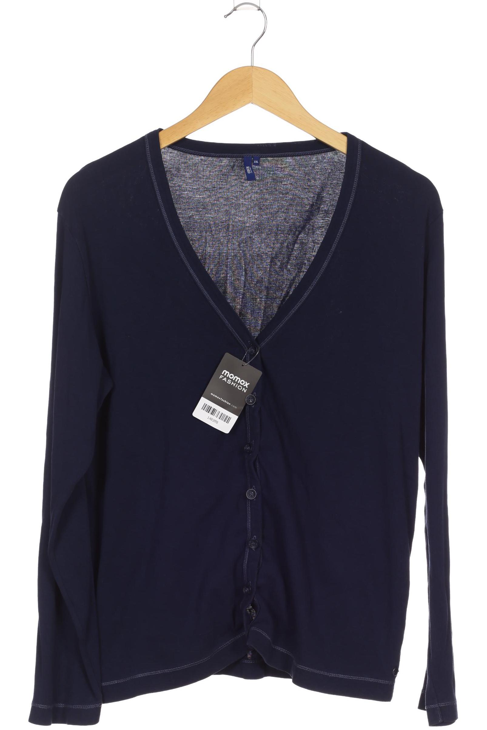 

Cecil Damen Strickjacke, blau, Gr. 46