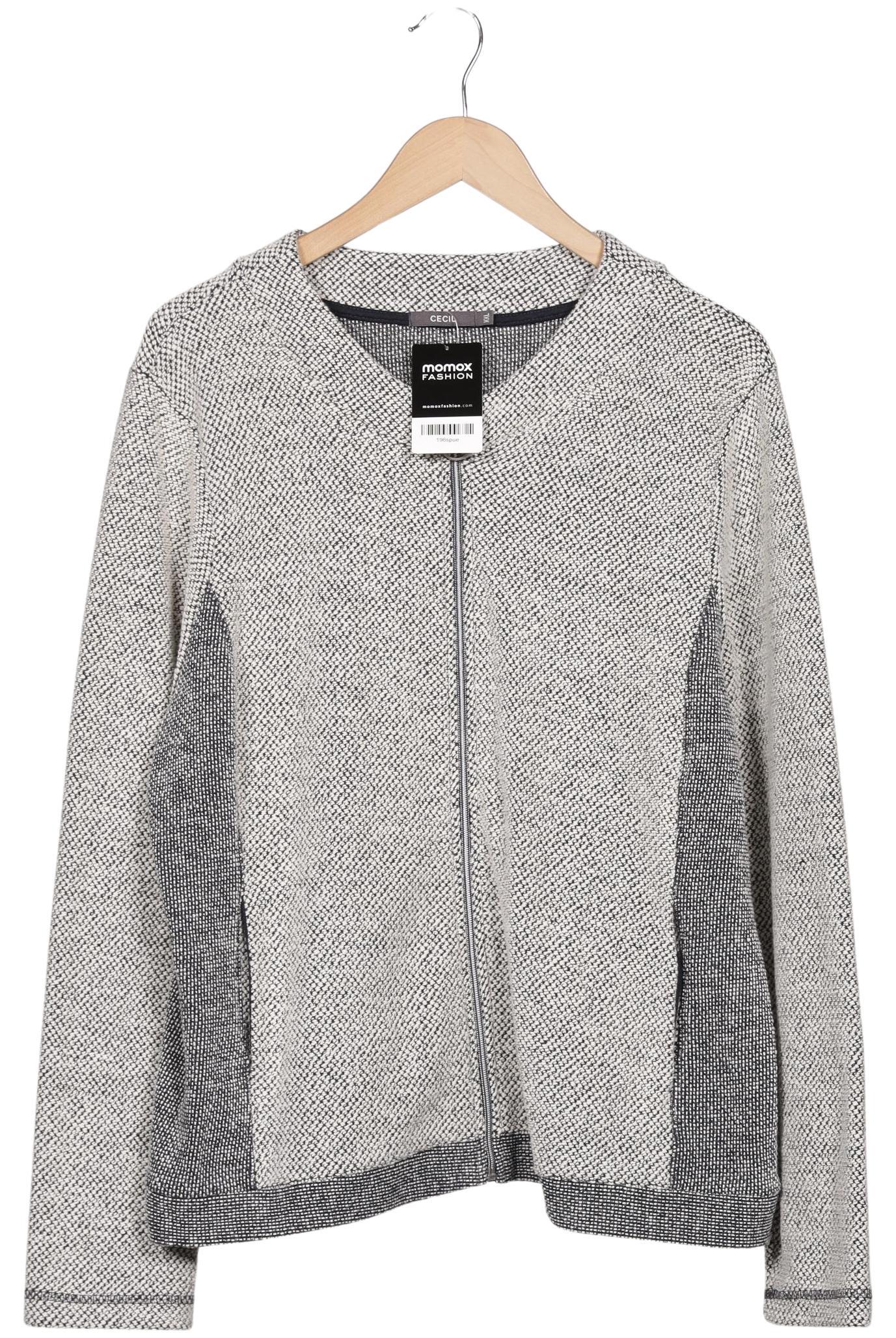 

Cecil Damen Strickjacke, grau, Gr. 46