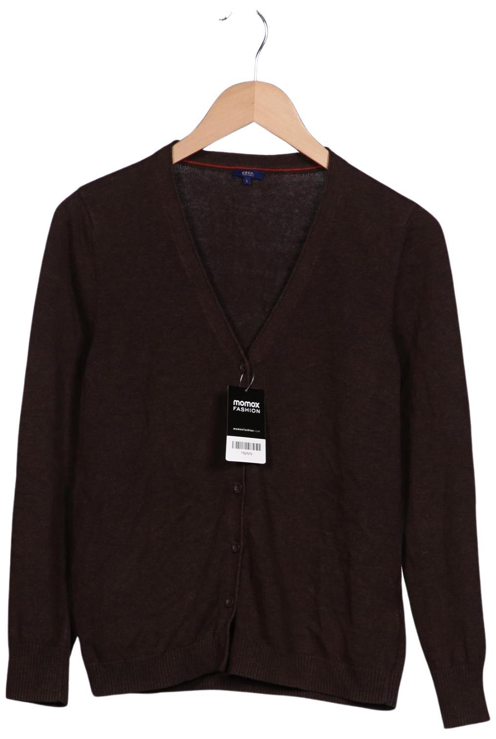 

Cecil Damen Strickjacke, braun, Gr. 42