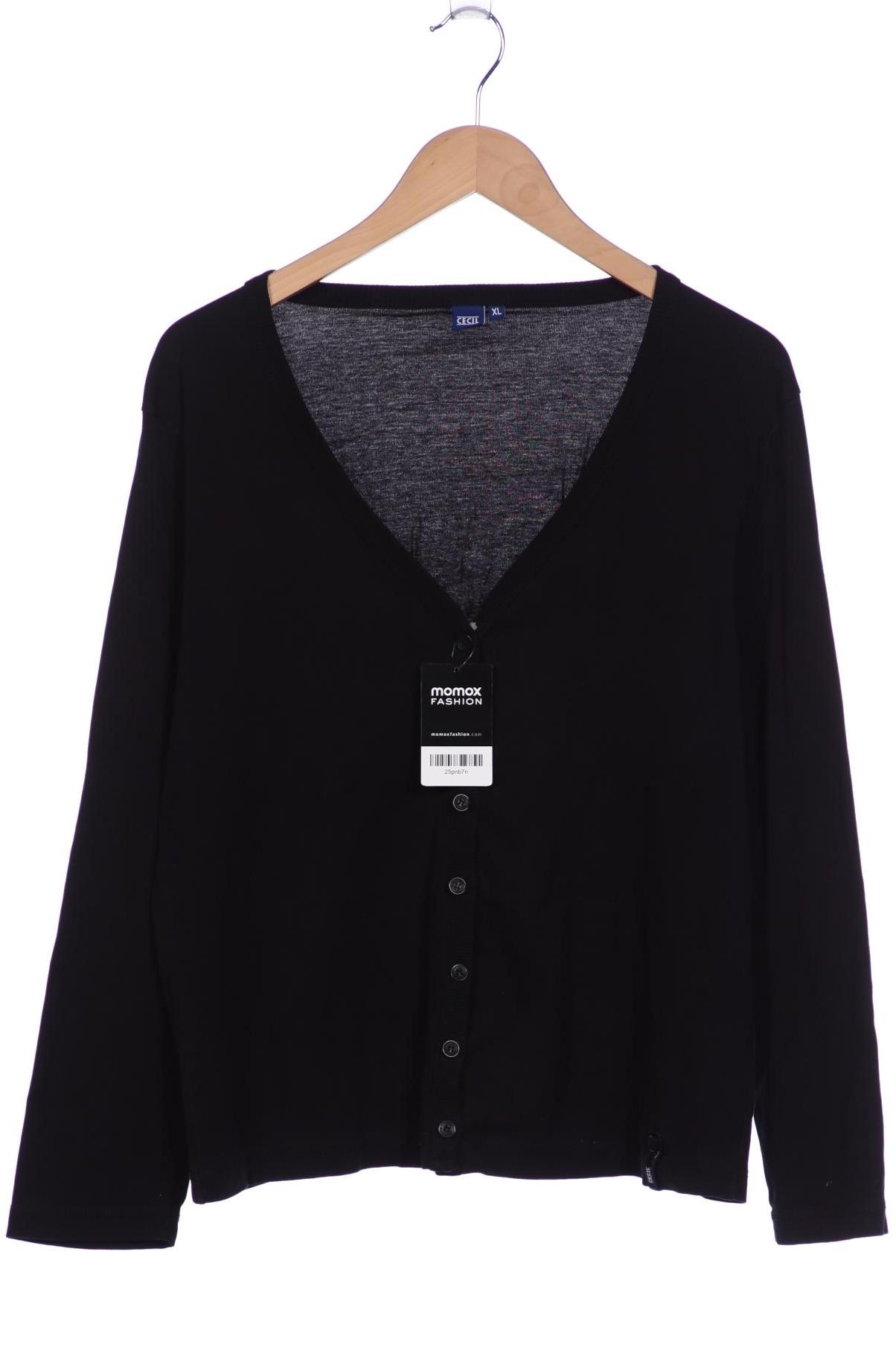 

Cecil Damen Strickjacke, schwarz, Gr. 44
