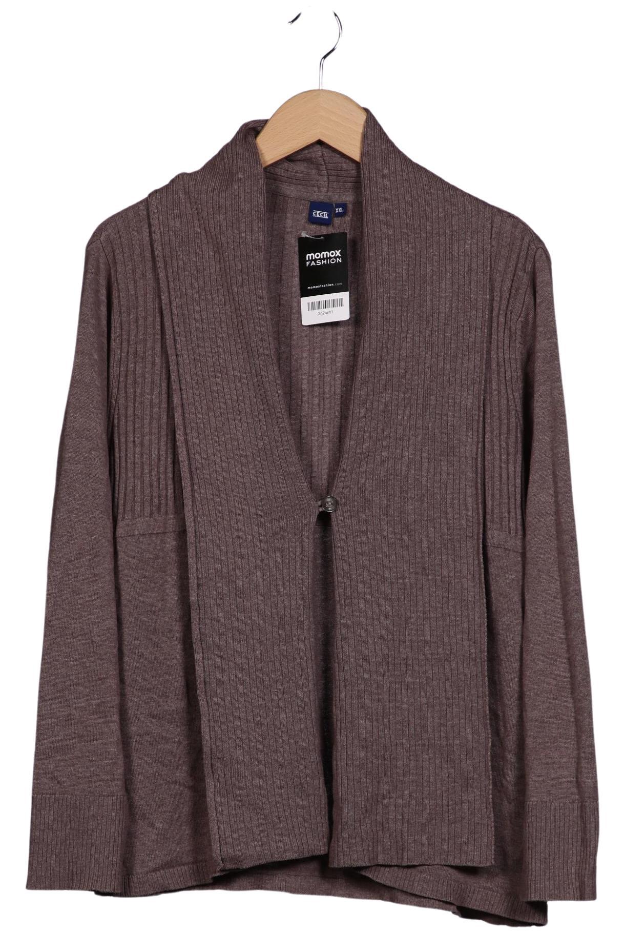 

Cecil Damen Strickjacke, braun, Gr. 46