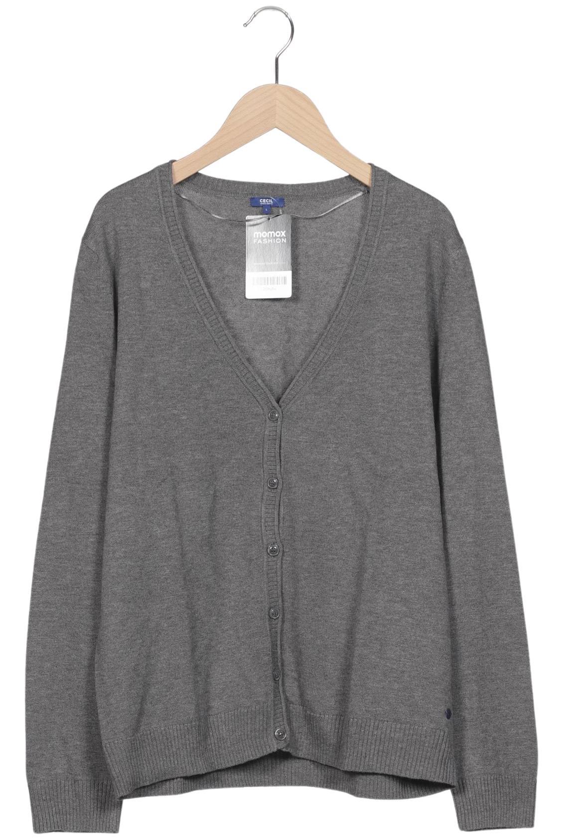 

Cecil Damen Strickjacke, grau, Gr. 42