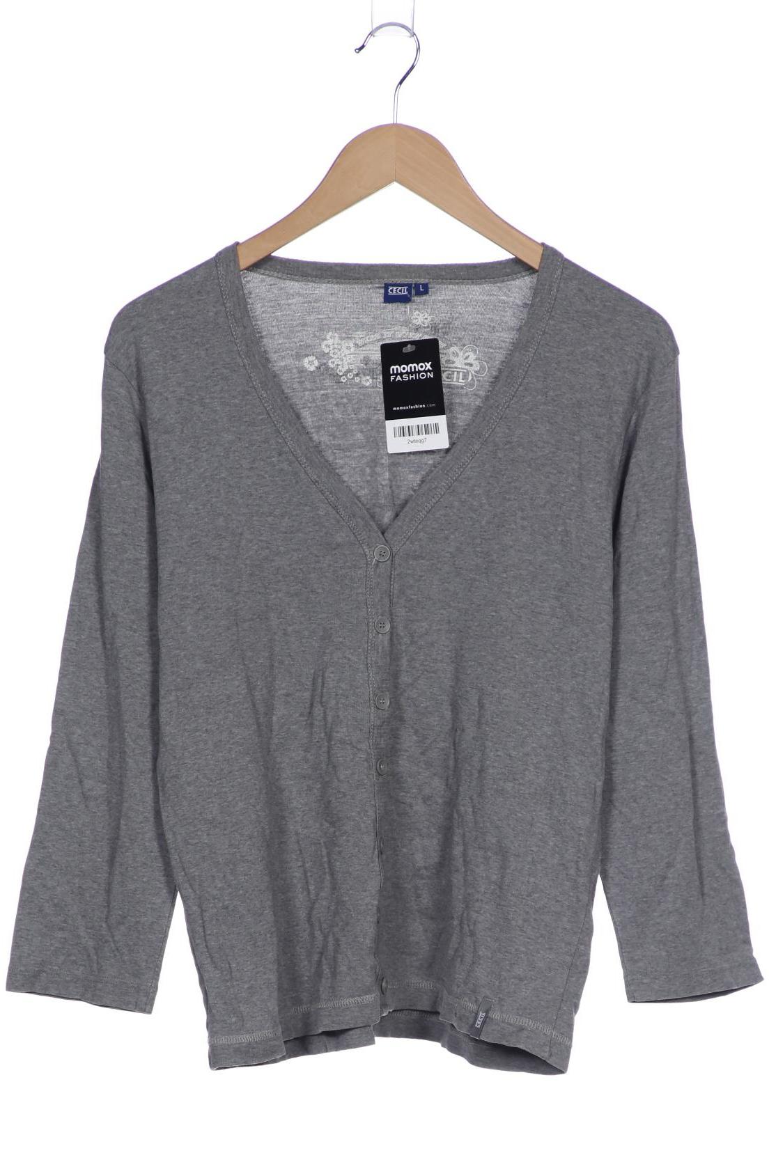 

Cecil Damen Strickjacke, grau, Gr. 42