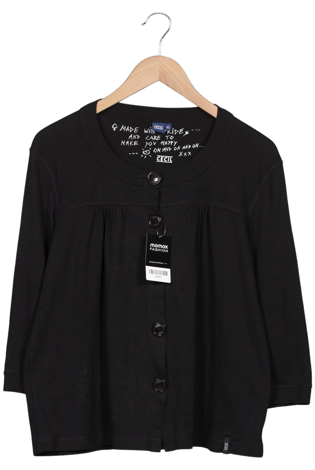 

Cecil Damen Strickjacke, schwarz, Gr. 44