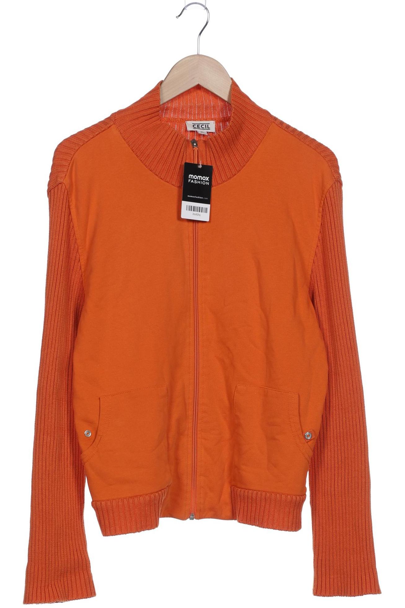 

Cecil Damen Strickjacke, orange, Gr. 44