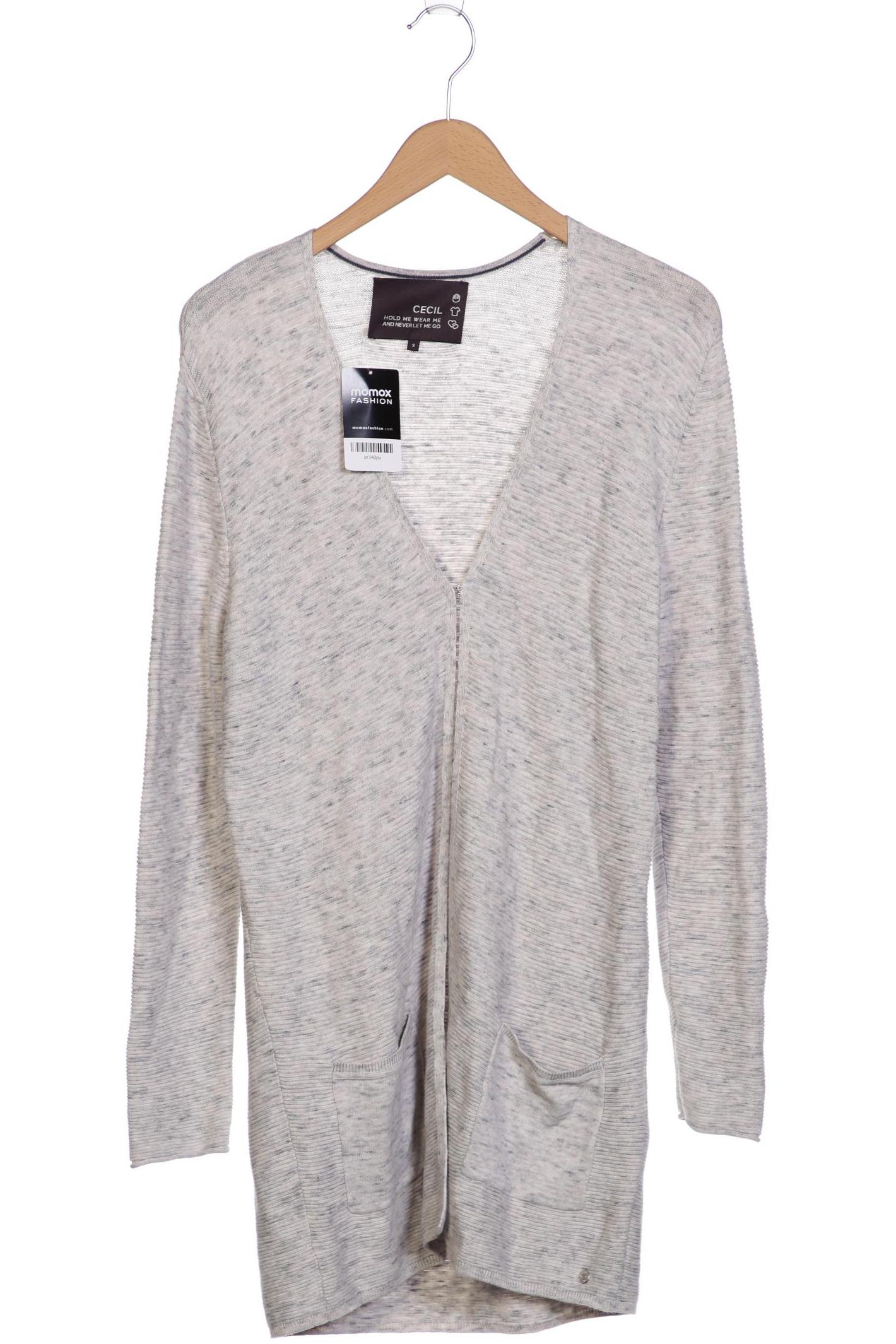 

Cecil Damen Strickjacke, grau, Gr. 34